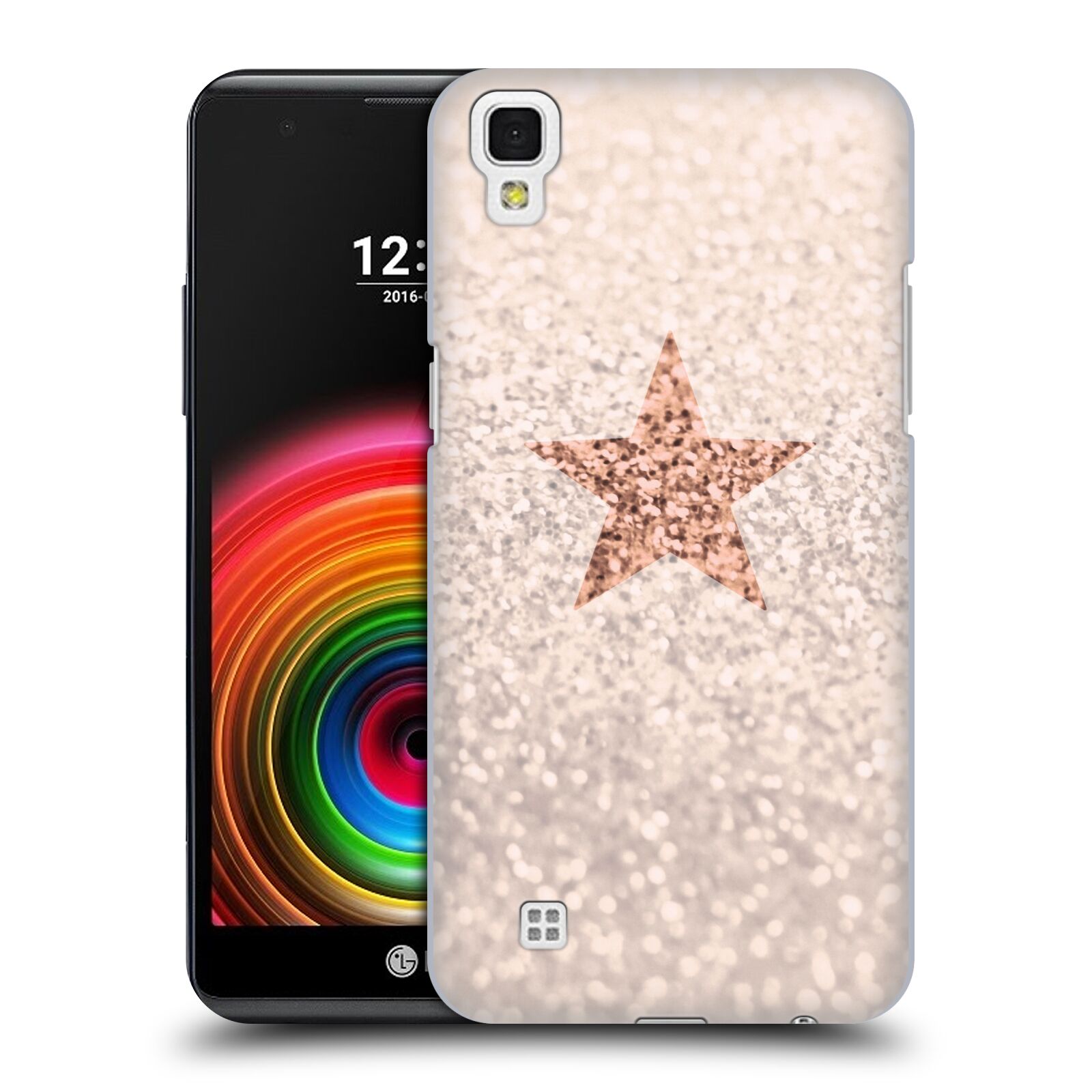 FUNDA TRASERA RÍGIDA OFICIAL MONIKA STRIGEL GLITTER STAR PASTEL PARA TELÉFONOS LG 2 - Imagen 7 de 13