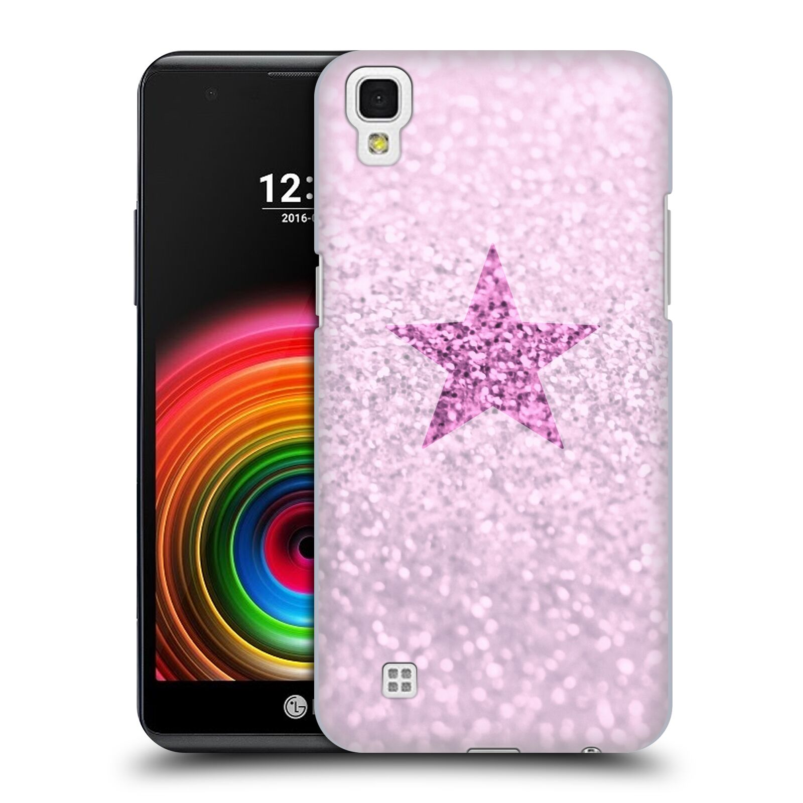 FUNDA TRASERA RÍGIDA OFICIAL MONIKA STRIGEL GLITTER STAR PASTEL PARA TELÉFONOS LG 2 - Imagen 10 de 13