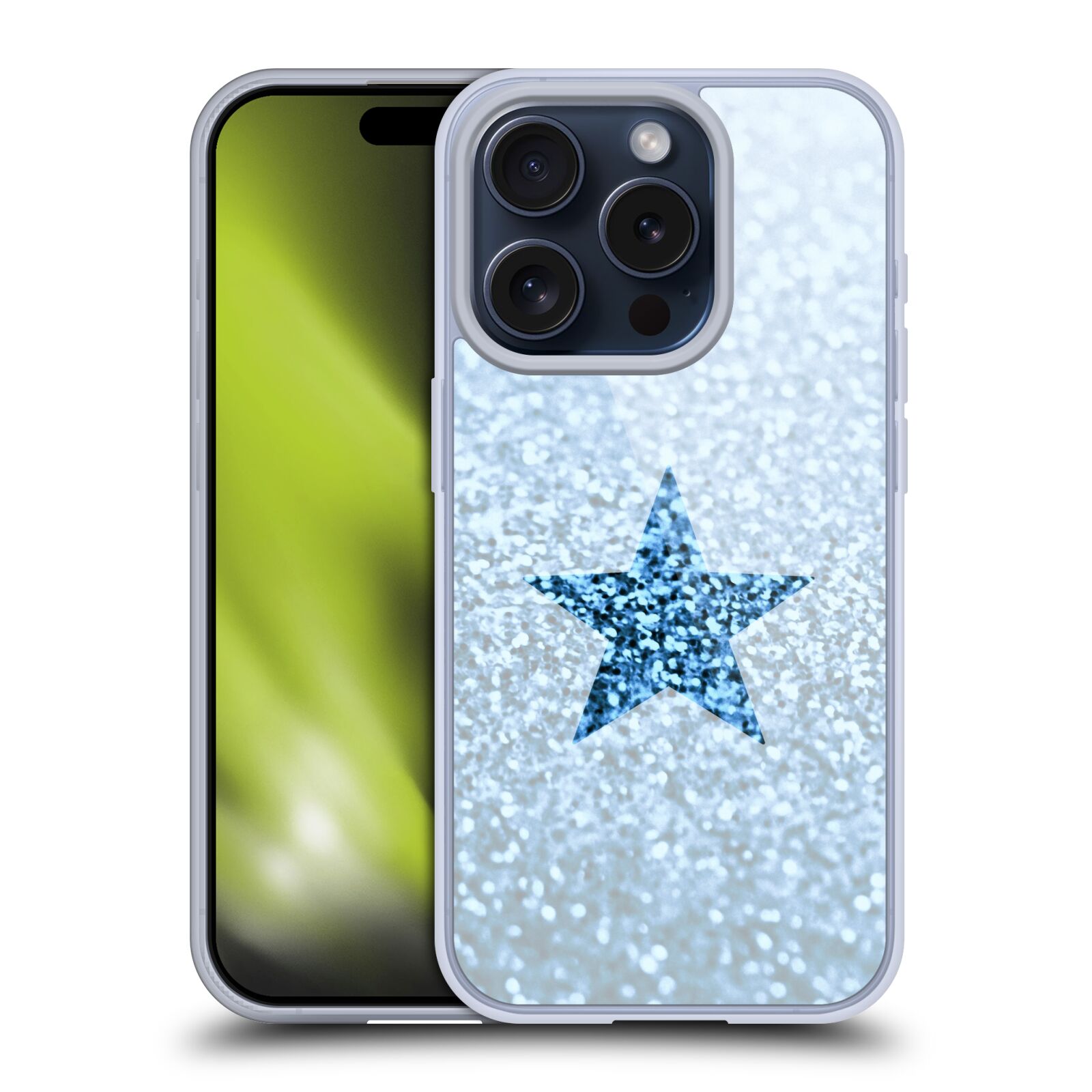 OFFICIAL MONIKA STRIGEL GLITTER STAR PASTEL GEL CASE FOR APPLE iPHONE PHONES - Picture 12 of 14
