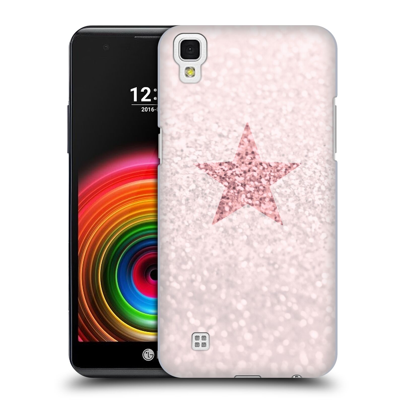 FUNDA TRASERA RÍGIDA OFICIAL MONIKA STRIGEL GLITTER STAR PASTEL PARA TELÉFONOS LG 2 - Imagen 12 de 13