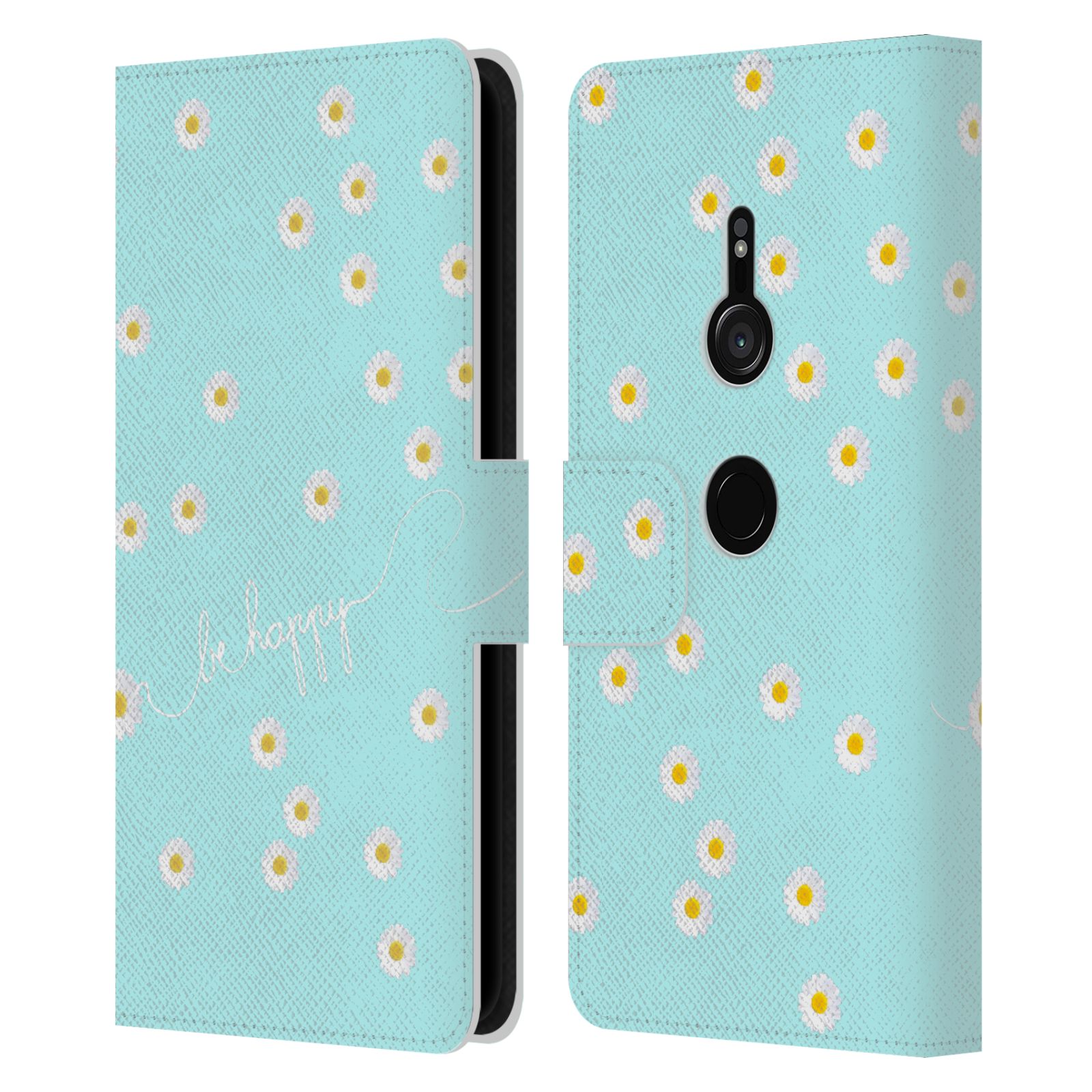OFFICIAL MONIKA STRIGEL HAPPY DAISY LEATHER BOOK WALLET CASE FOR SONY PHONES 1 - 第 7/17 張圖片