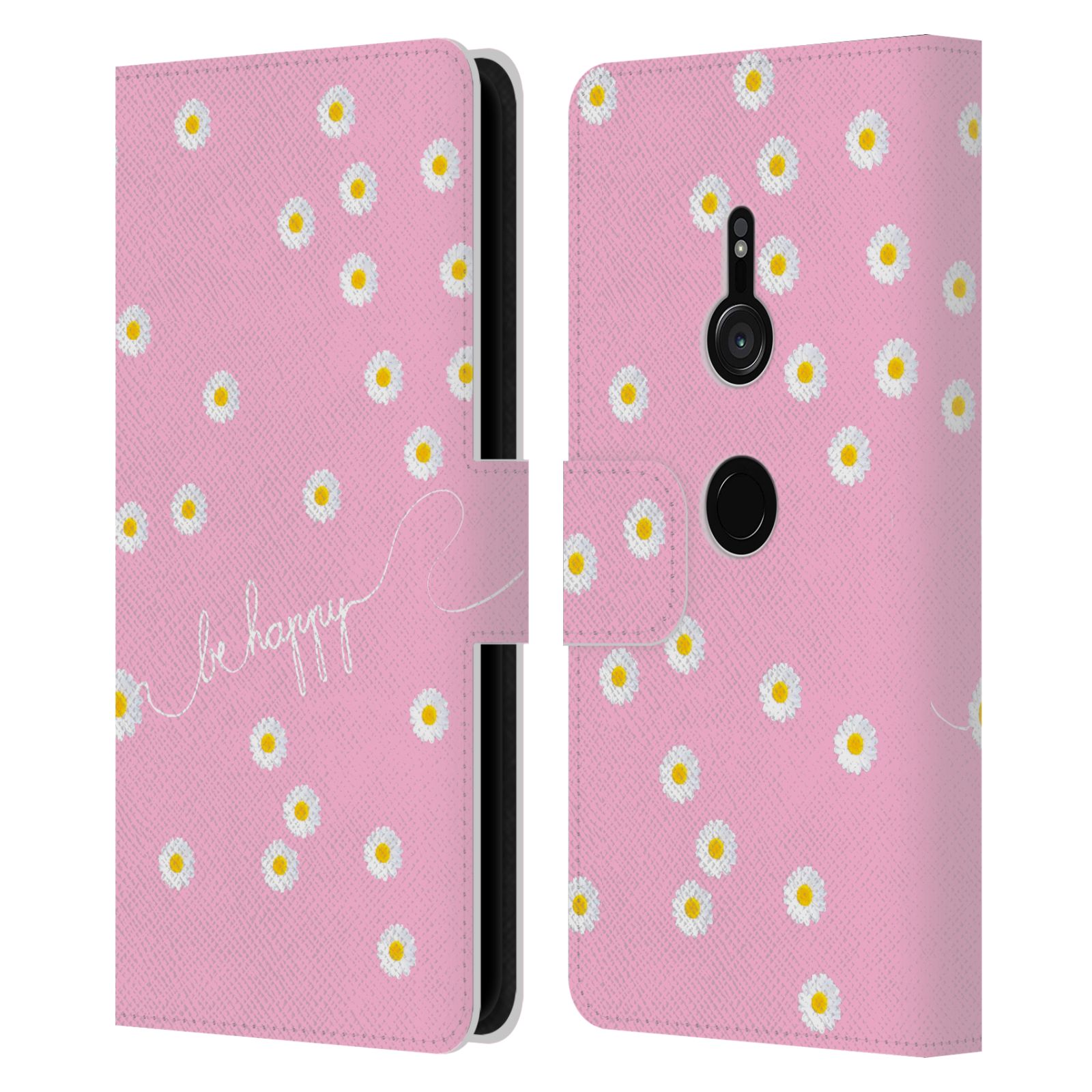 OFFICIAL MONIKA STRIGEL HAPPY DAISY LEATHER BOOK WALLET CASE FOR SONY PHONES 1 - 第 16/17 張圖片