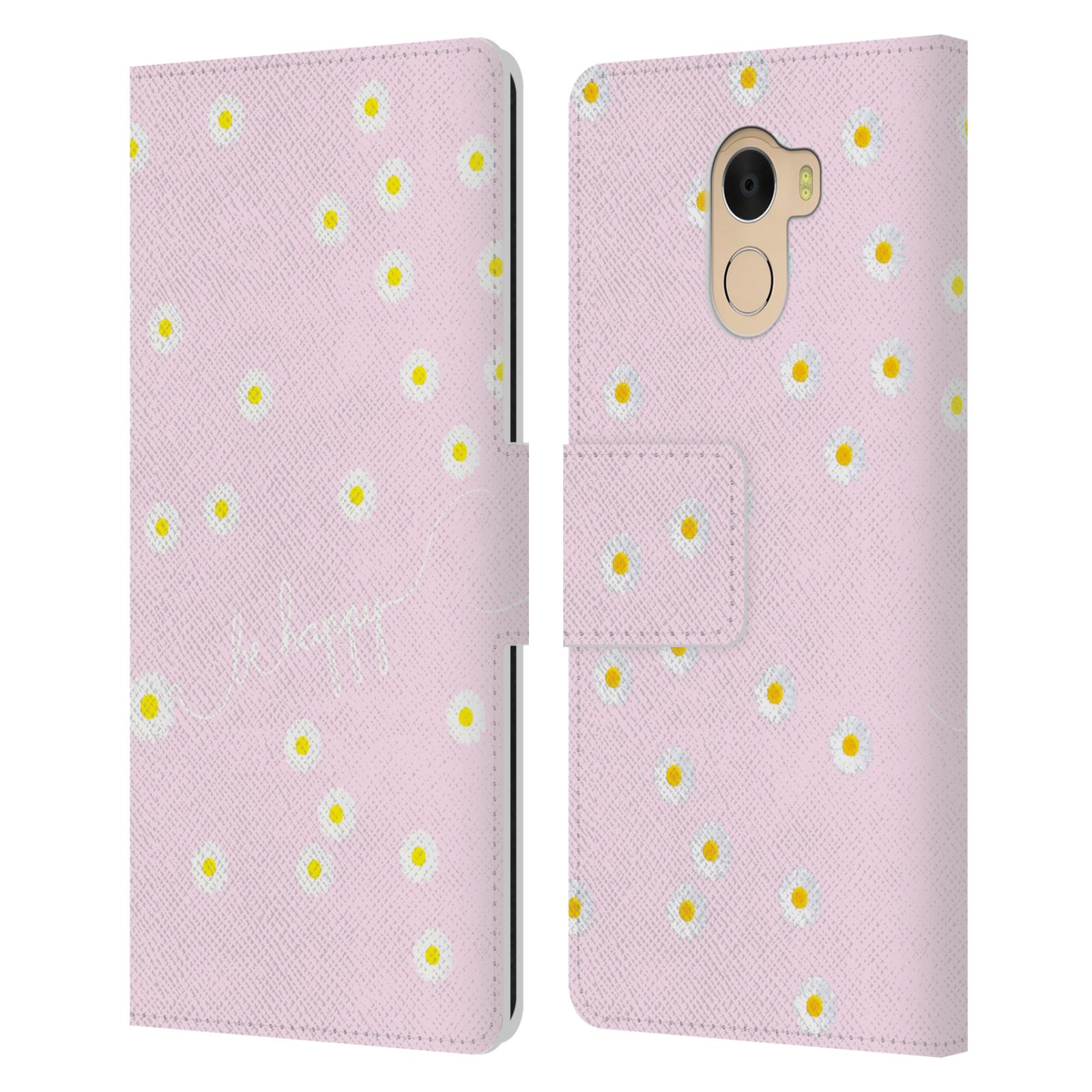 OFFICIAL MONIKA STRIGEL HAPPY DAISY LEATHER BOOK CASE FOR WILEYFOX & ESSENTIAL - 第 7/7 張圖片