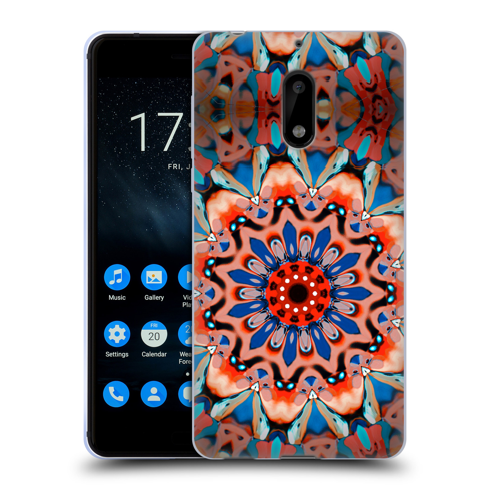 OFFICIAL MONIKA STRIGEL MANDALA GEL CASE FOR NOKIA PHONES 1 - Picture 8 of 14