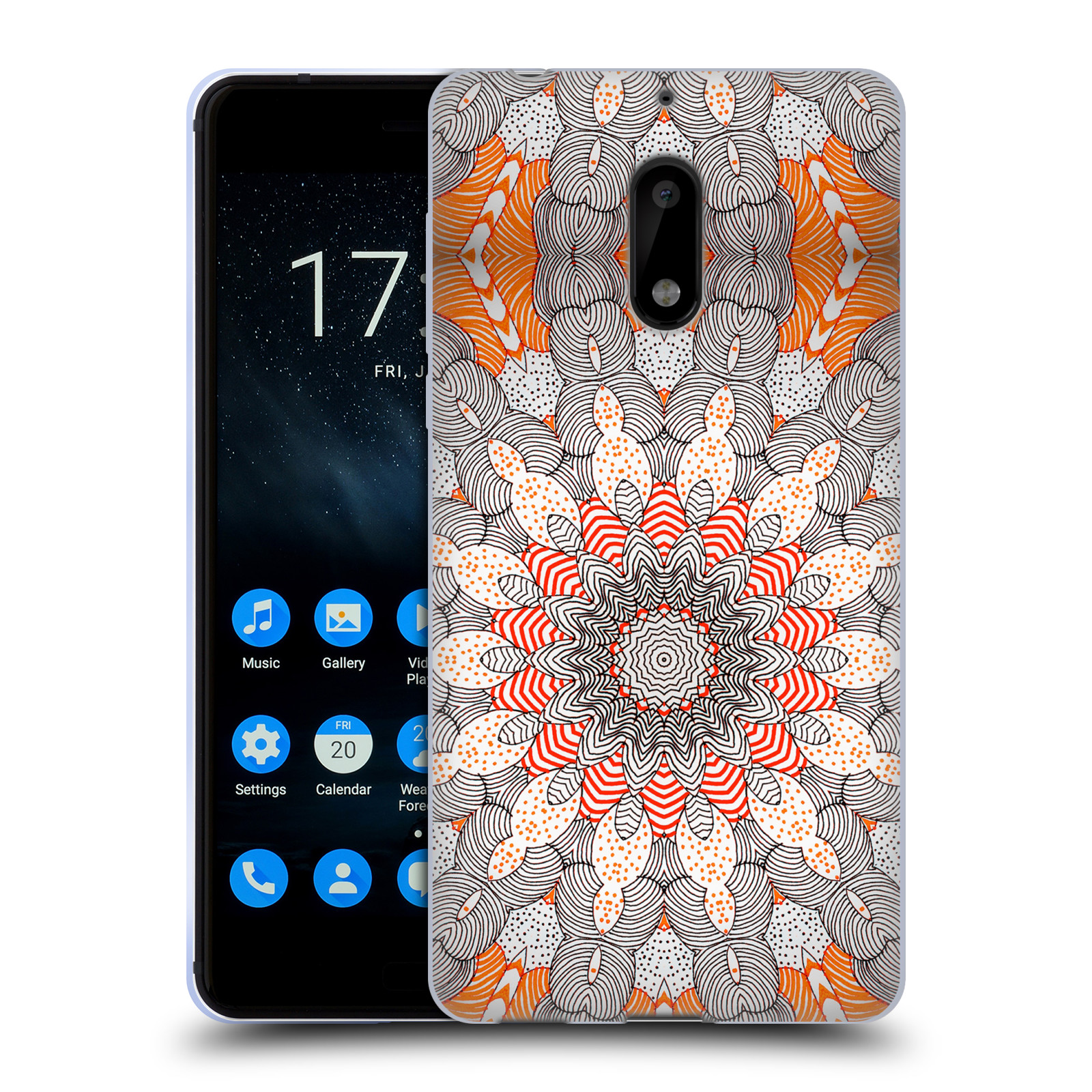 OFFICIAL MONIKA STRIGEL MANDALA GEL CASE FOR NOKIA PHONES 1 - Picture 10 of 14