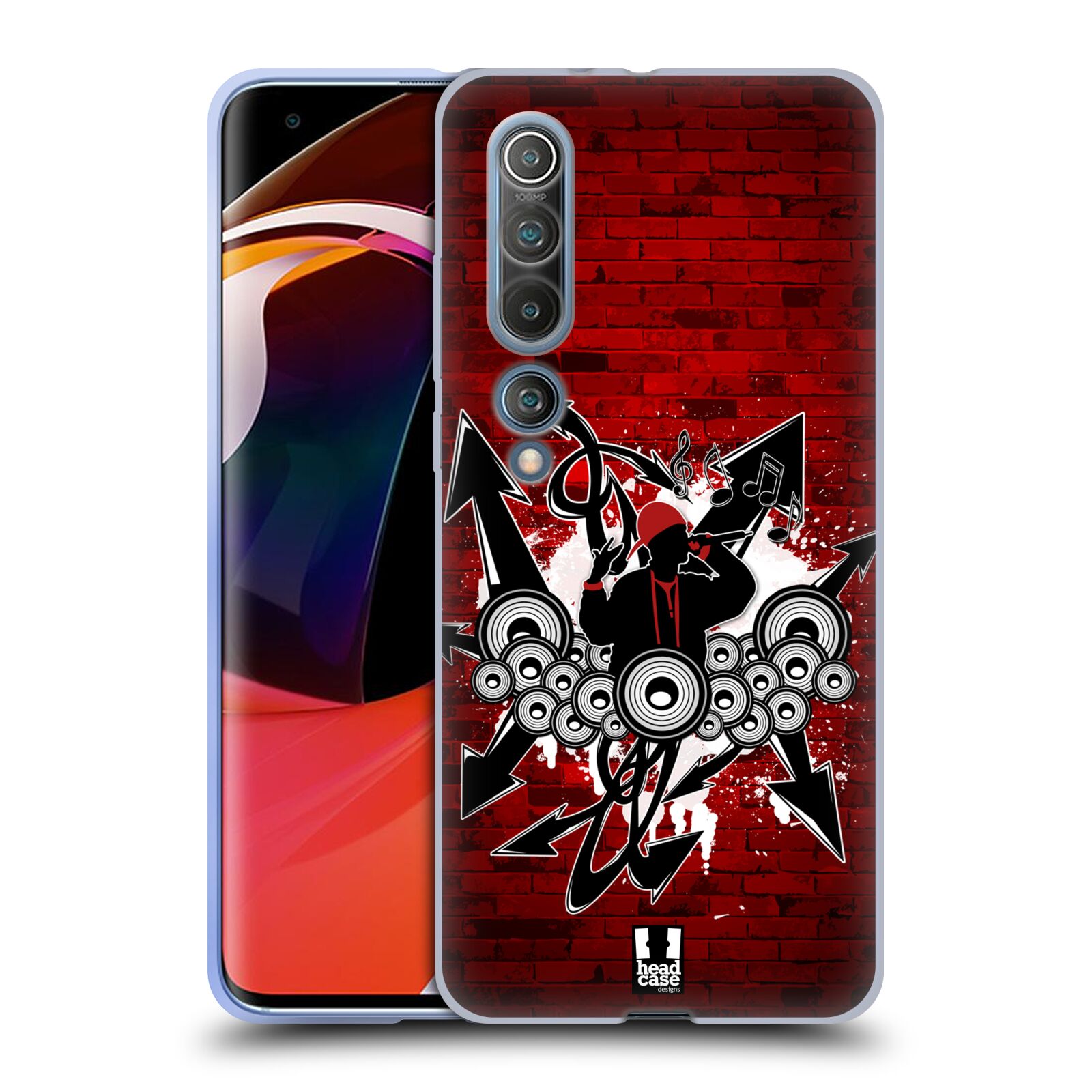 FUNDA HEAD CASE DESIGNS CON DIBUJO DE GEL SUAVE GÉNERO MUSICAL PARA TELÉFONOS XIAOMI - Imagen 8 de 12