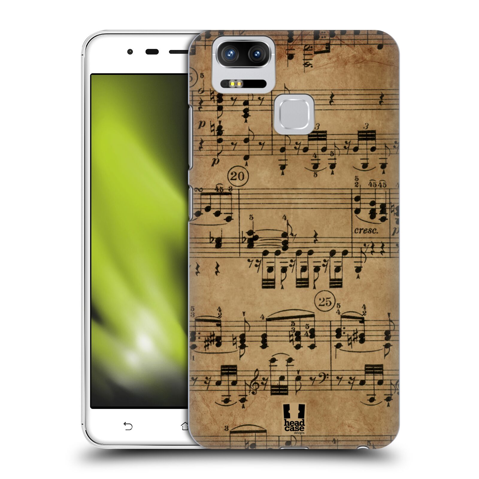 HEAD CASE DESIGNS MUSIC SHEETS BACK CASE & WALLPAPER FOR ASUS ZENFONE PHONES - Picture 9 of 11