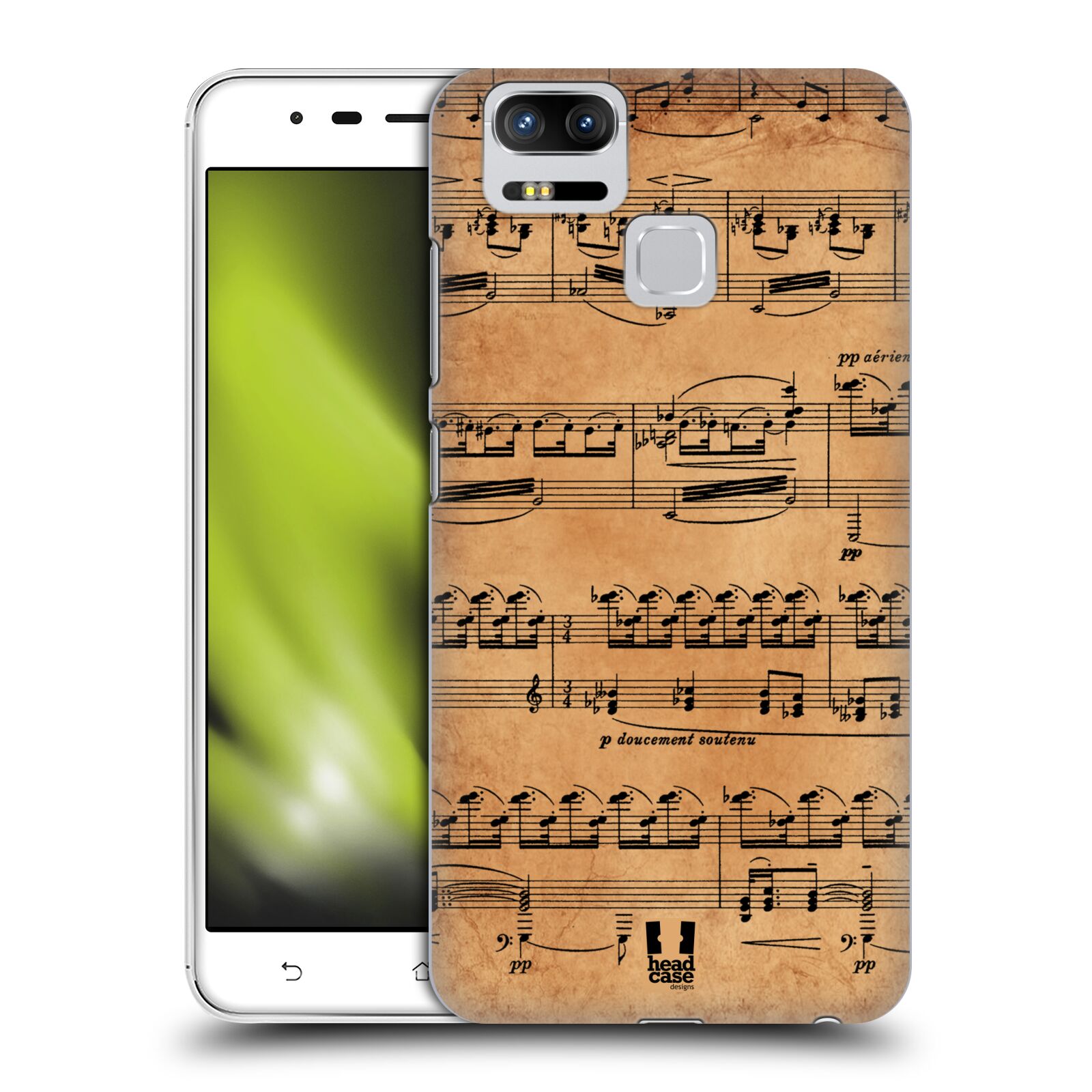 HEAD CASE DESIGNS MUSIC SHEETS BACK CASE & WALLPAPER FOR ASUS ZENFONE PHONES - Picture 10 of 11