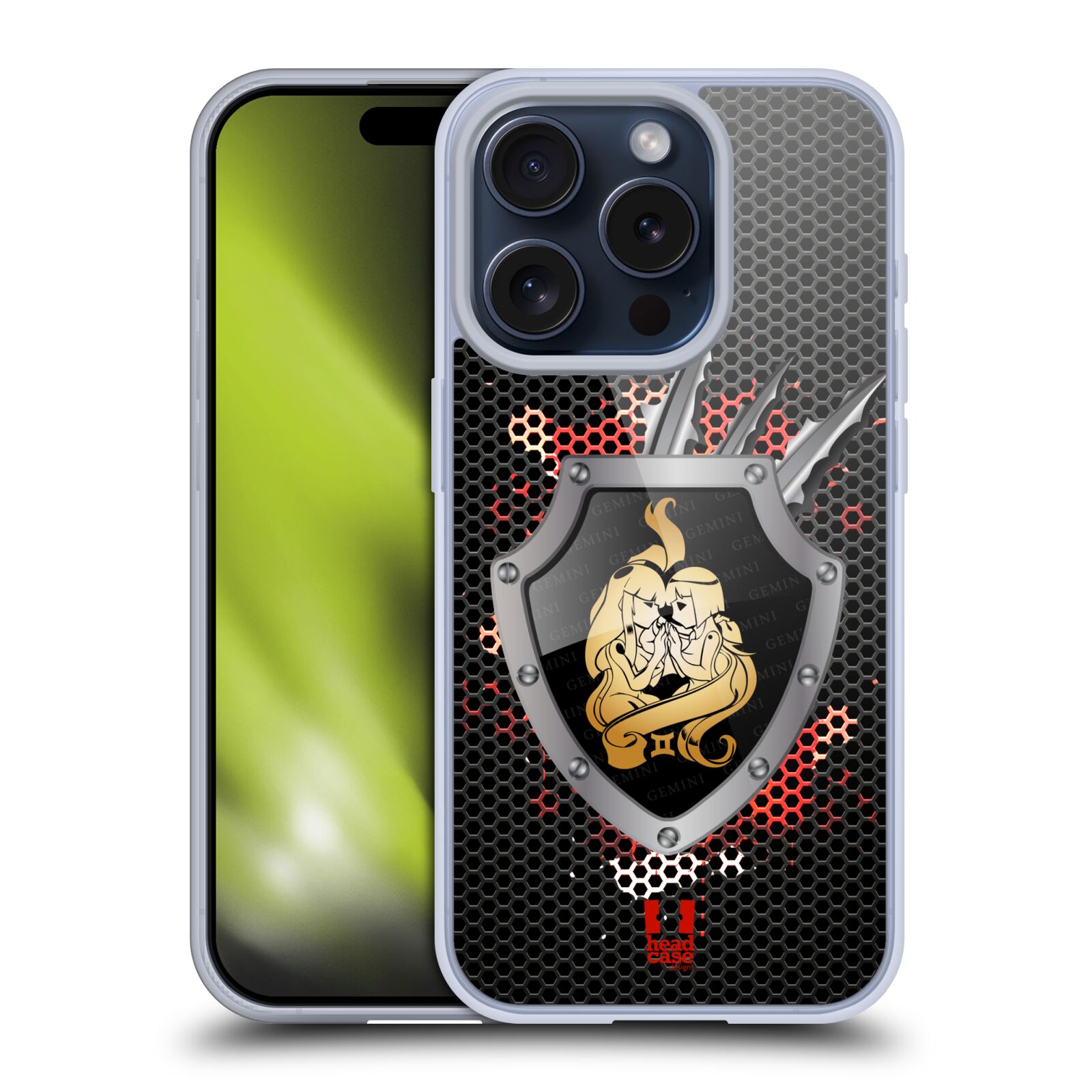 HEAD CASE DESIGNS METAL ZODIAC SOFT GEL CASE FOR APPLE iPHONE PHONES - Picture 12 of 15