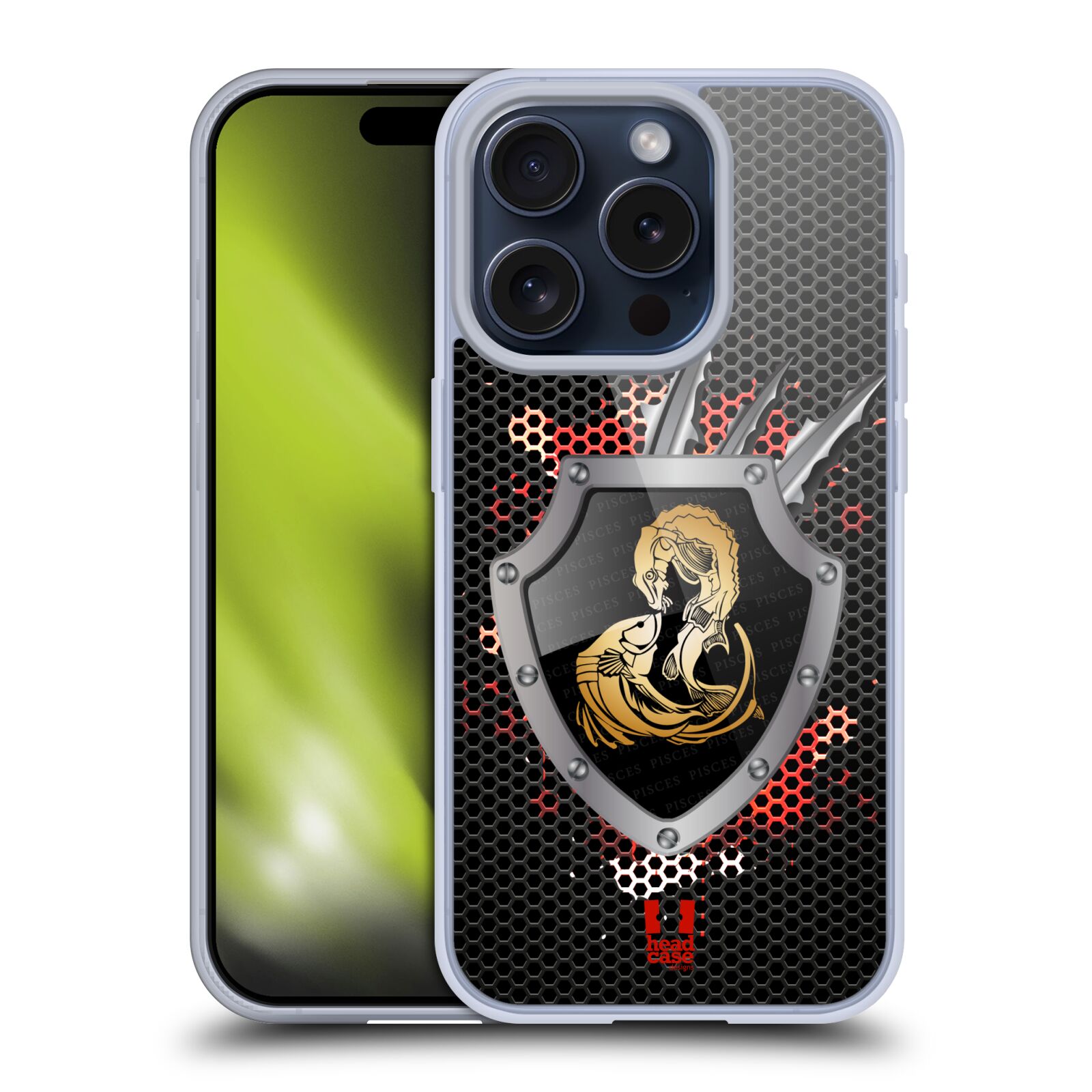 HEAD CASE DESIGNS METAL ZODIAC SOFT GEL CASE FOR APPLE iPHONE PHONES - Picture 15 of 15
