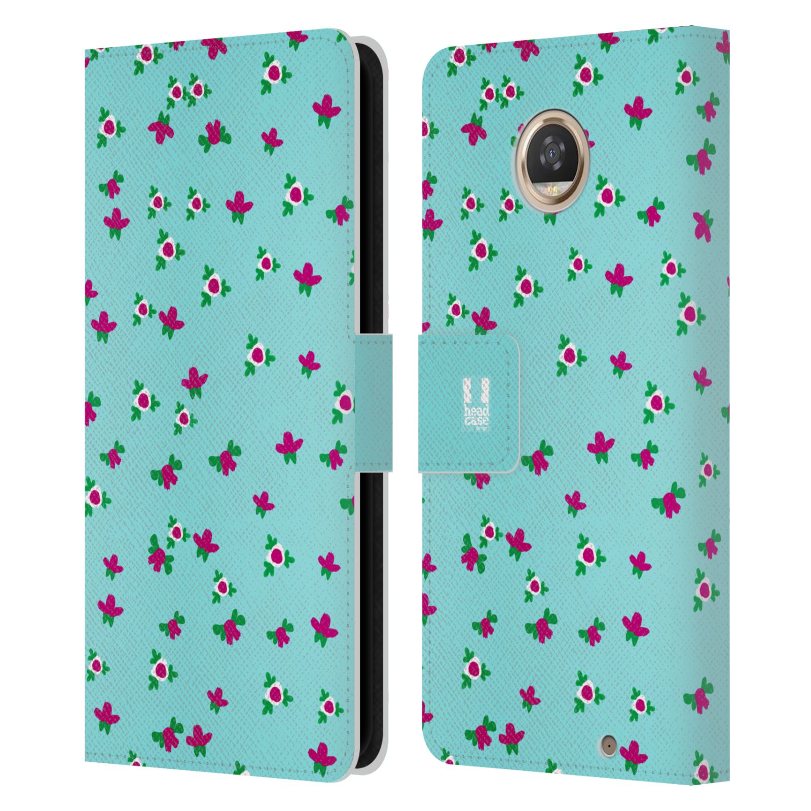 HEAD CASE DESIGNS NAIL ART LEATHER BOOK WALLET CASE COVER FOR MOTOROLA PHONES - Picture 8 of 13