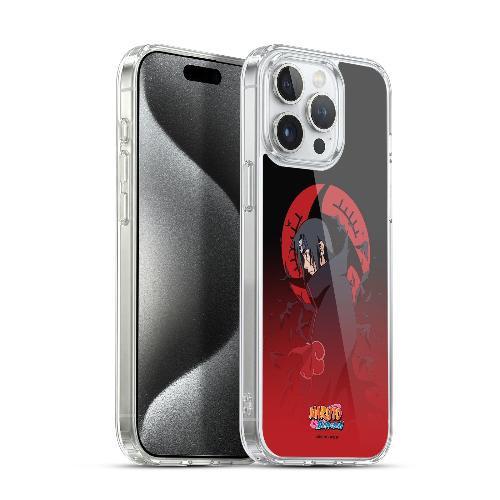 Itachi Crimson Moon Hybrid MagSafe Case for iPhone 15 Pro Max