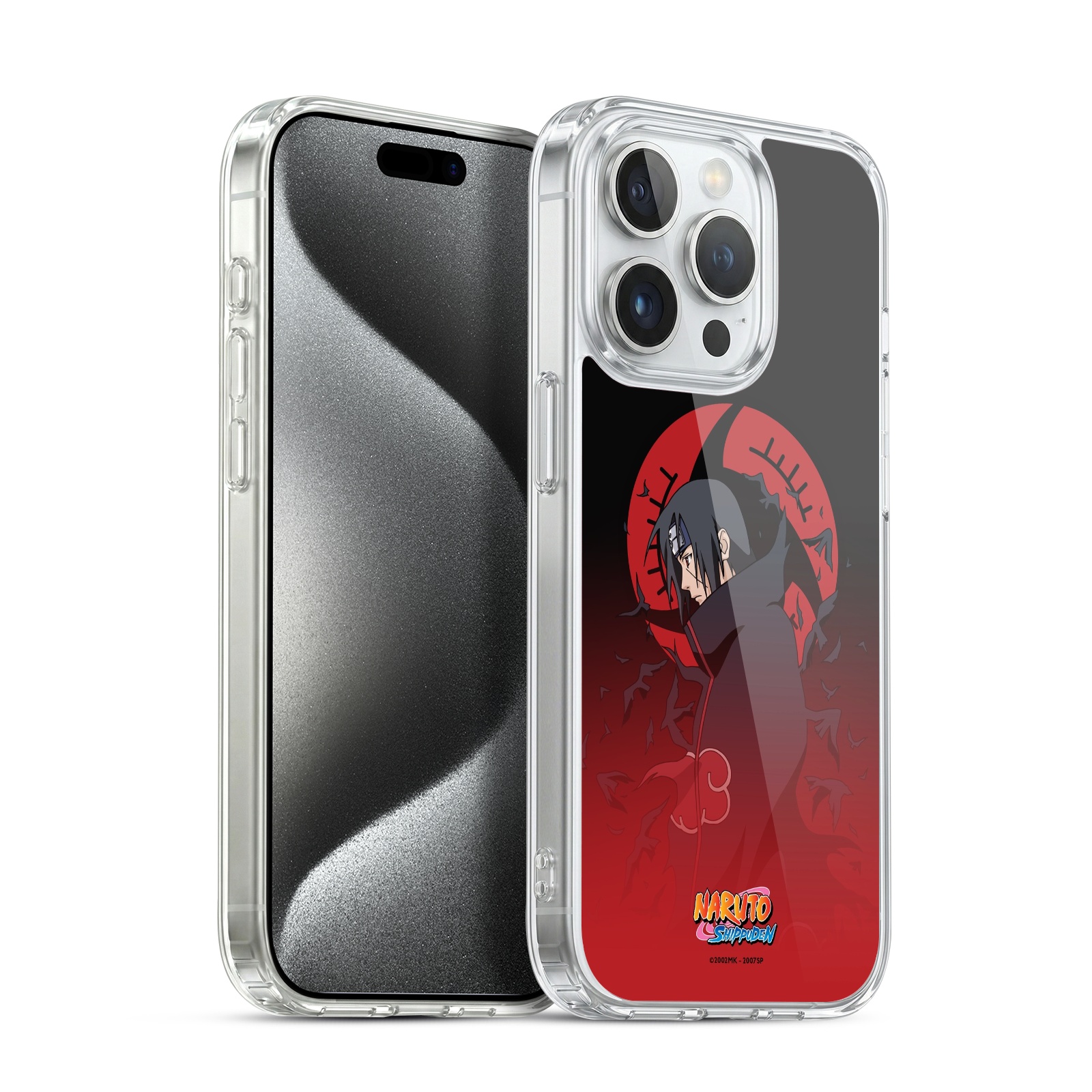 Itachi Crimson Moon Hybrid MagSafe Case for iPhone 15 Pro