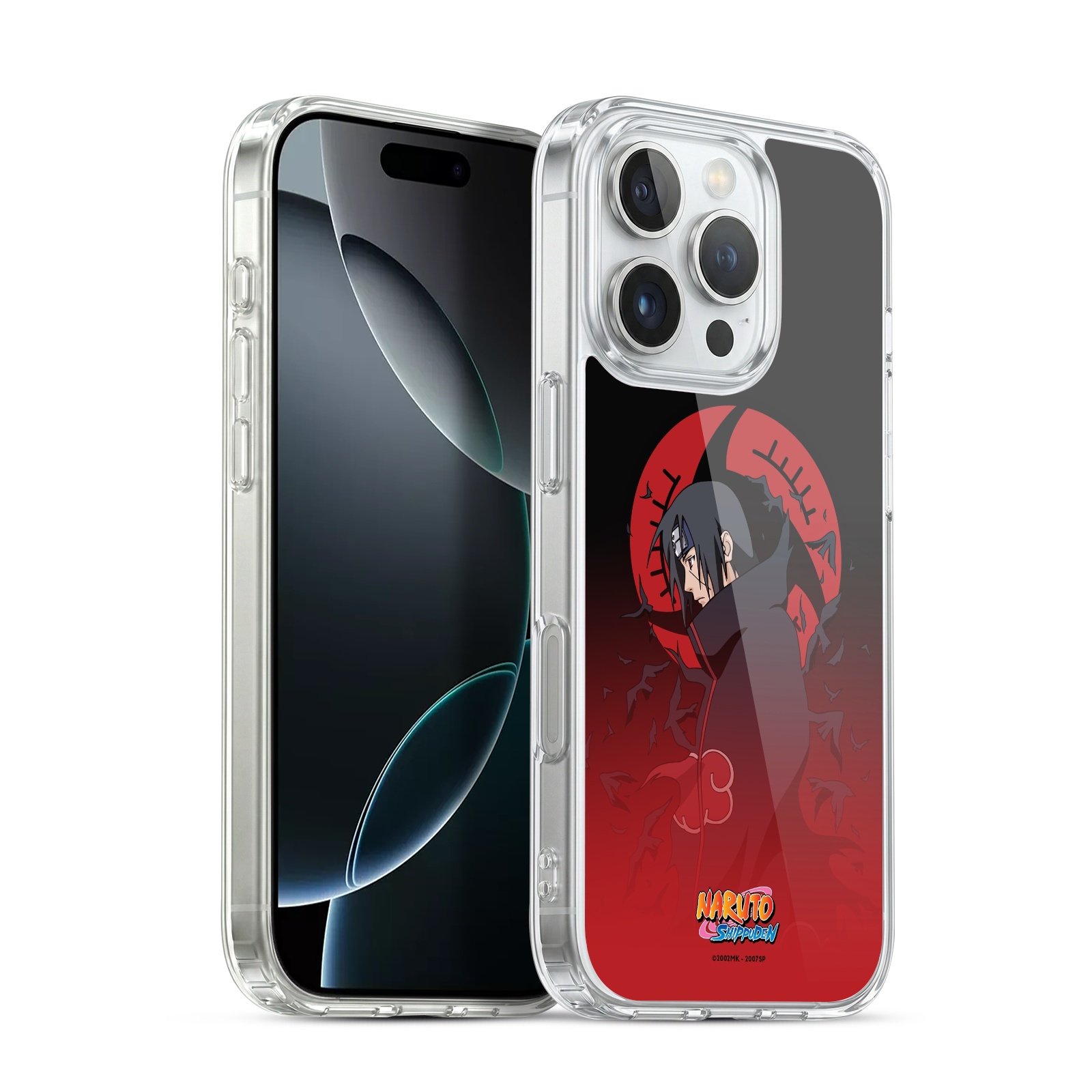 Itachi Crimson Moon Hybrid MagSafe Case for iPhone 16 Pro