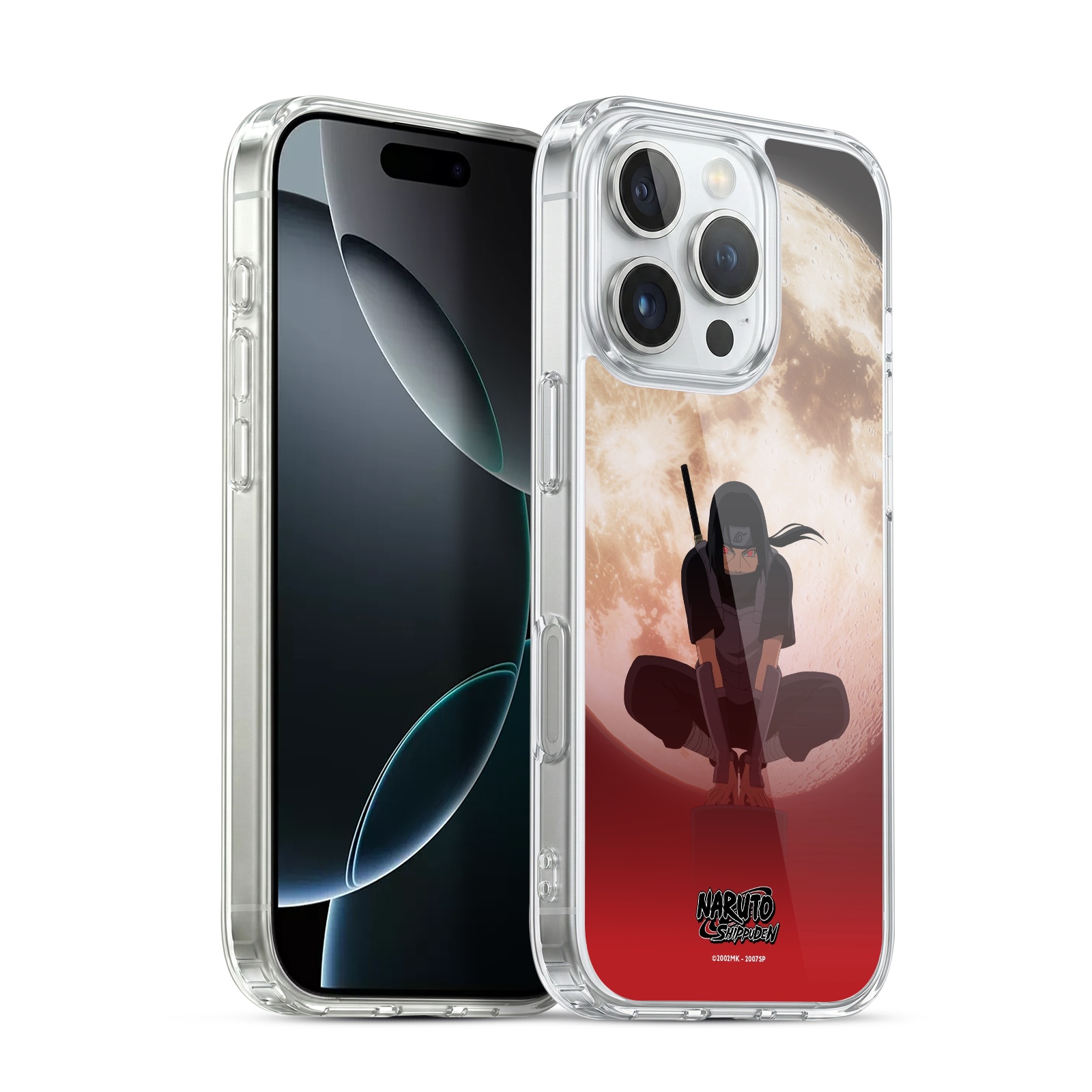 Itachi Uchiha Moon Hybrid MagSafe Case for iPhone 16 Pro