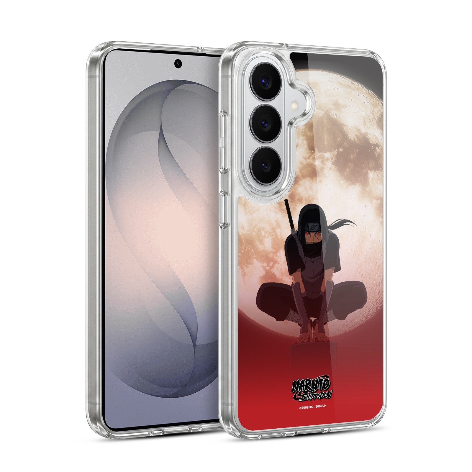 Itachi Uchiha Moon Hybrid MagSafe Case for Galaxy S26 Plus