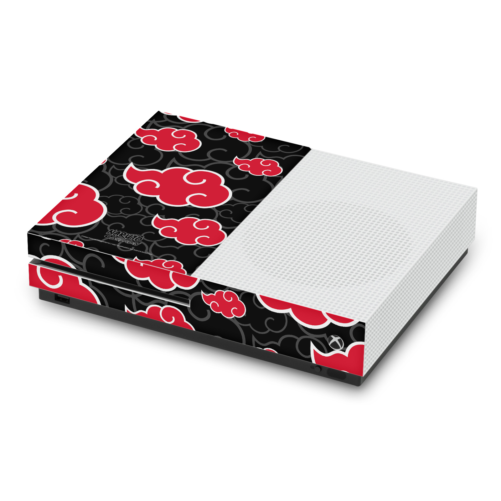 OFFICIAL NARUTO SHIPPUDEN ICONIC VINYL STICKER SKIN DECAL FOR XBOX ONE S CONSOLE