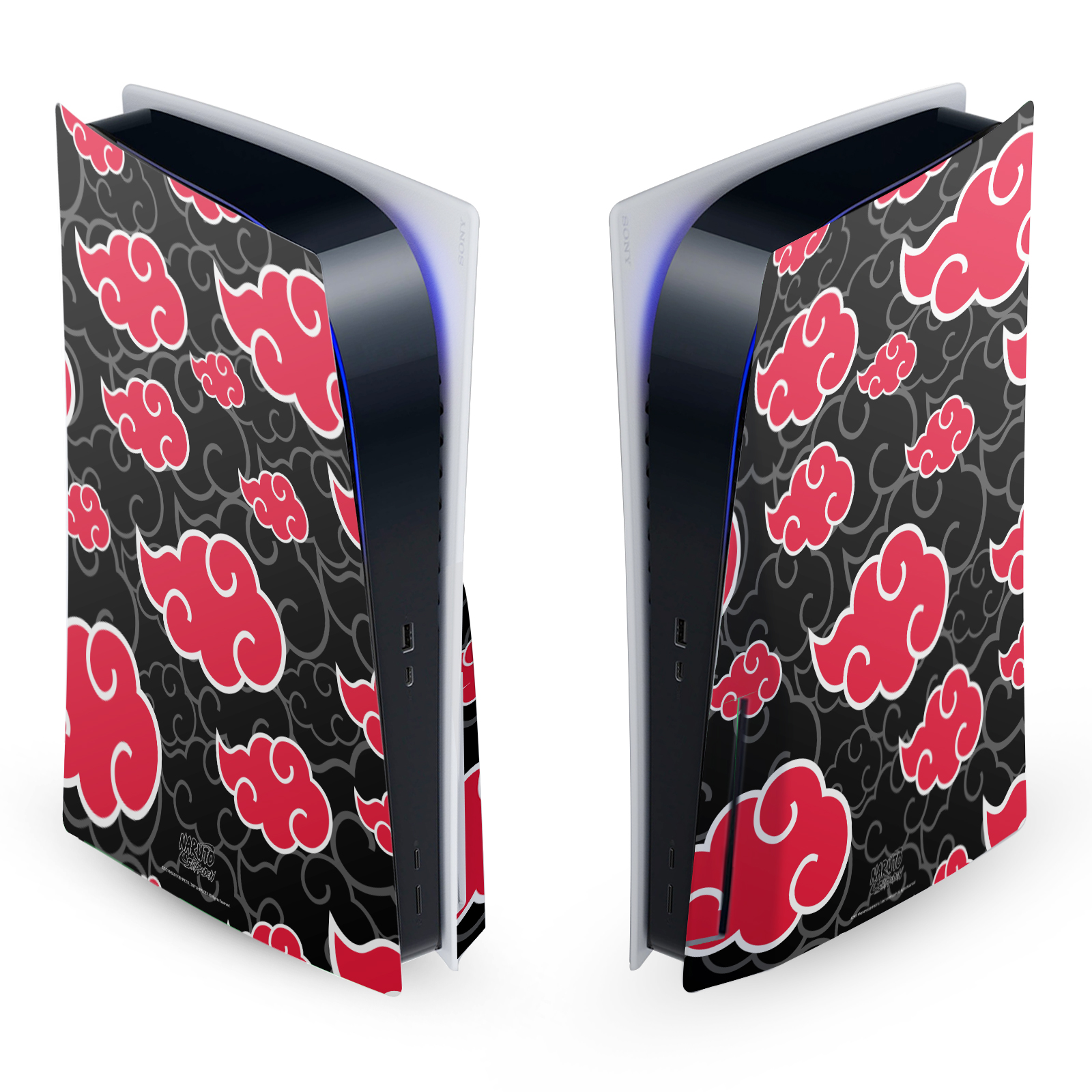 Akatsuki Clouds Gaming Skin for PS5 Console (Disc)