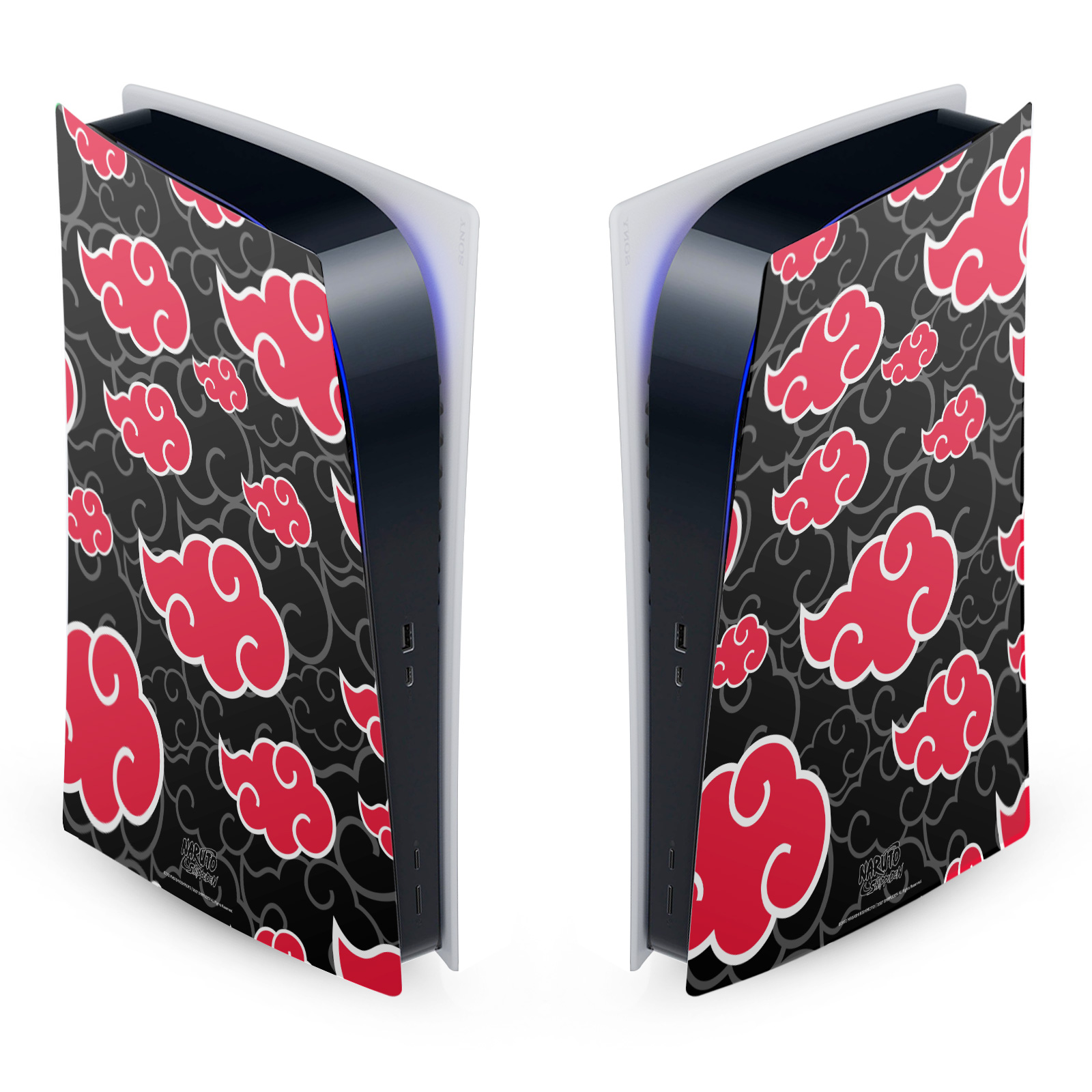 Akatsuki Clouds Gaming Skin for PS5 Digital Console