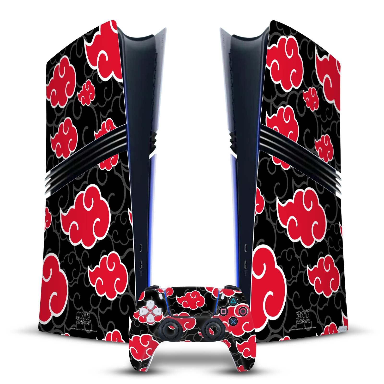 Akatsuki Clouds Gaming Skin for PS5 Pro Digital Console + Controller