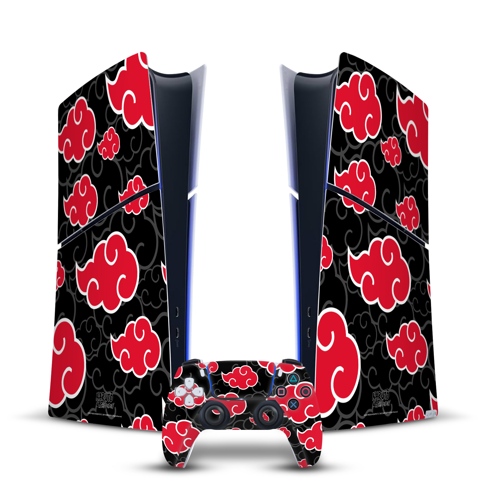 Akatsuki Clouds Gaming Skin for PS5 Slim Digital Console + Controller