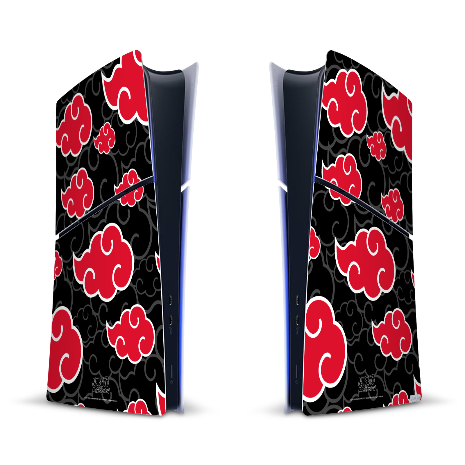 Akatsuki Clouds Gaming Skin for PS5 Slim Digital Console