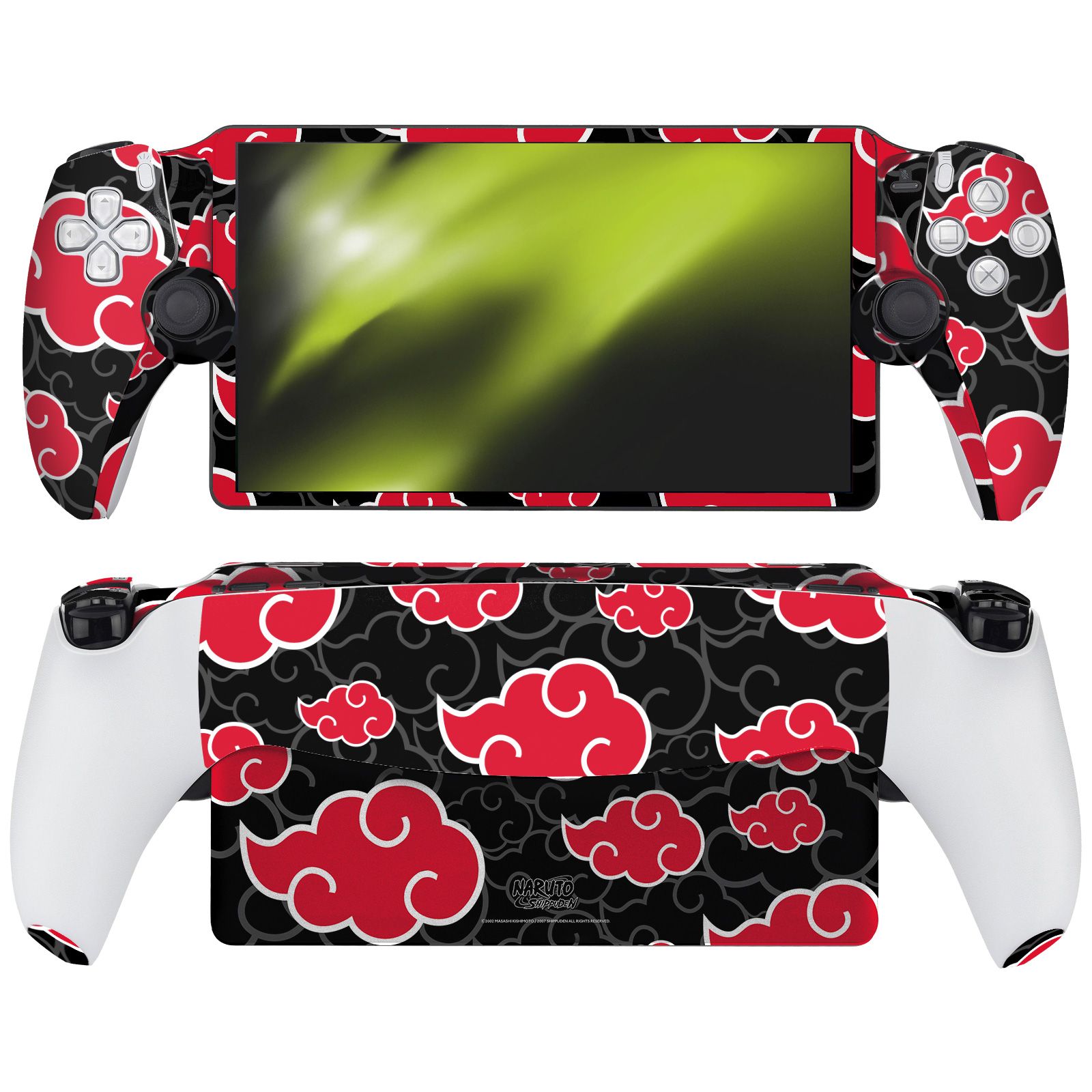 Akatsuki Clouds Gaming Skin for PlayStation Portal