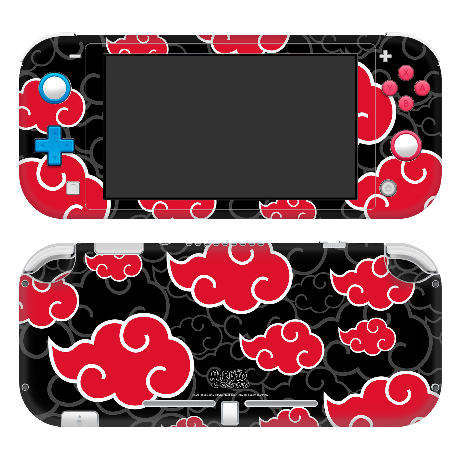 OFFICIAL NARUTO SHIPPUDEN ICONIC VINYL SKIN DECAL FOR NINTENDO SWITCH LITE