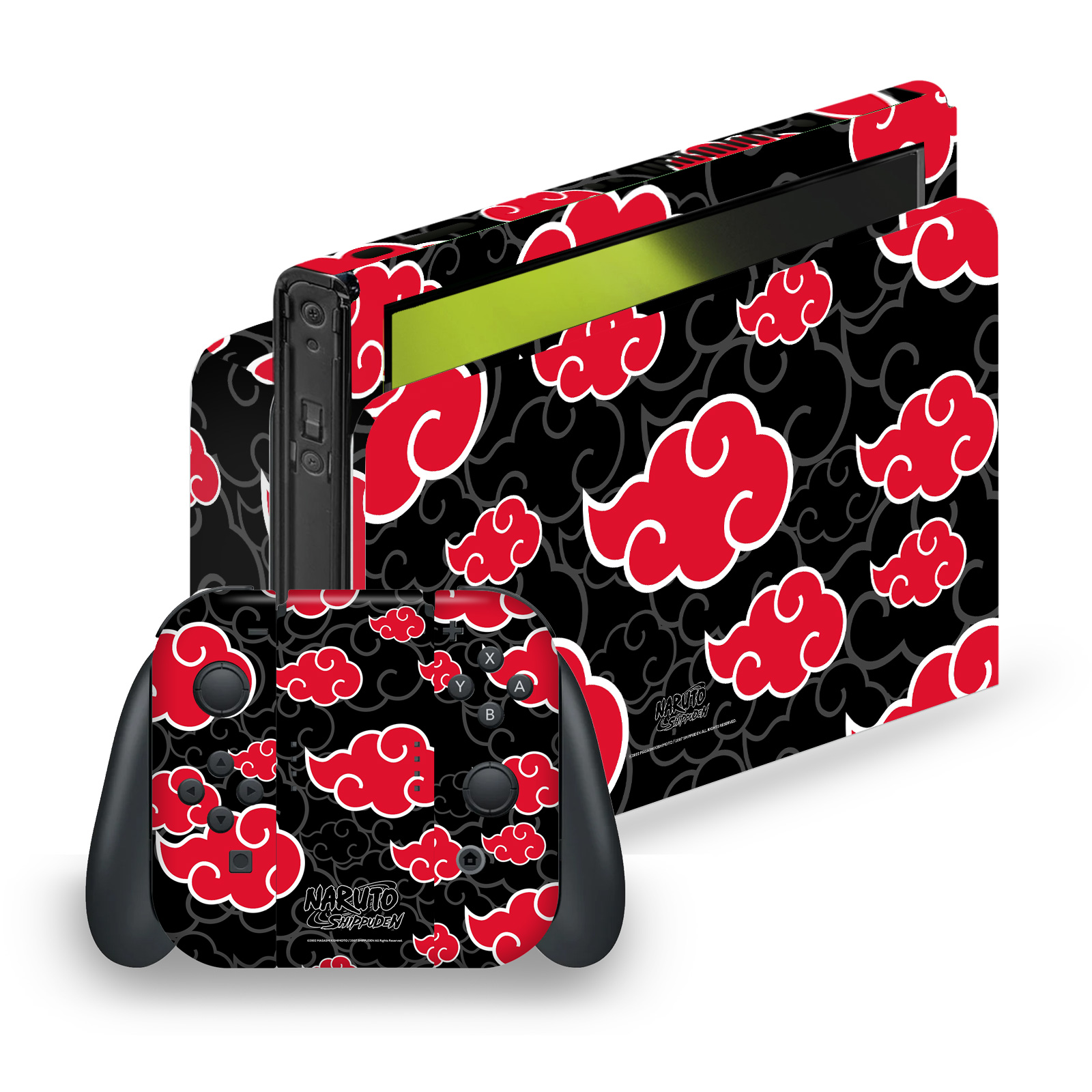 Akatsuki Clouds Gaming Skin for Switch OLED Bundle