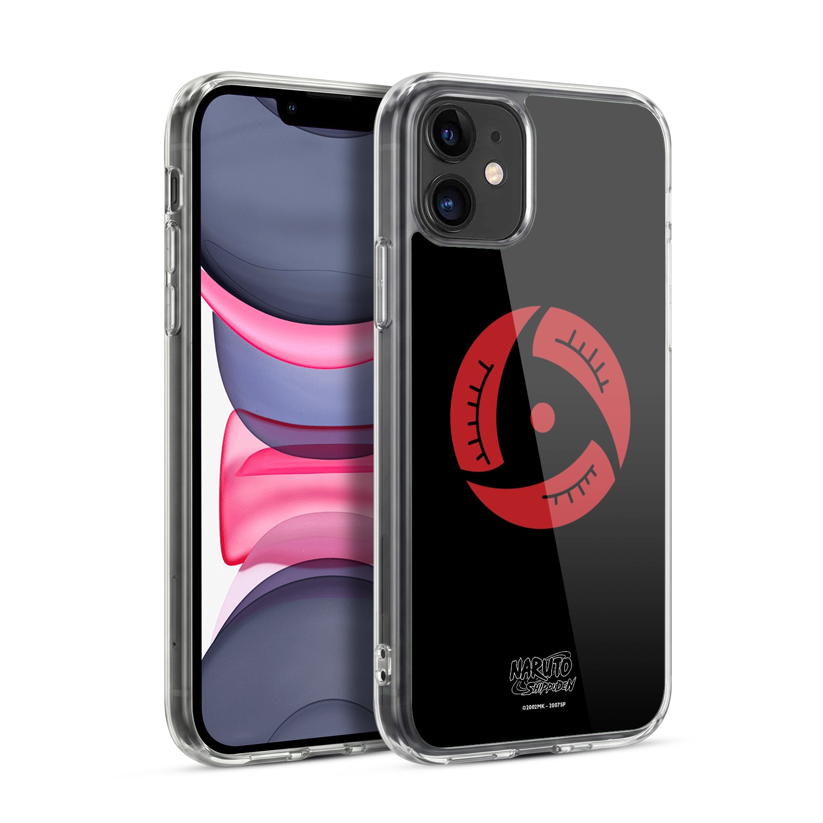 Itachi Mangekyo Sharingan Hybrid MagSafe Case for iPhone 11