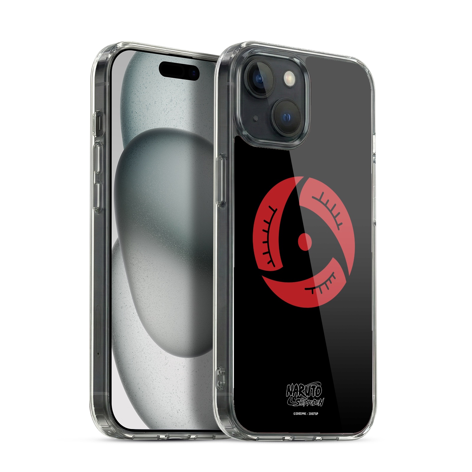 Itachi Mangekyo Sharingan Hybrid MagSafe Case for iPhone 15