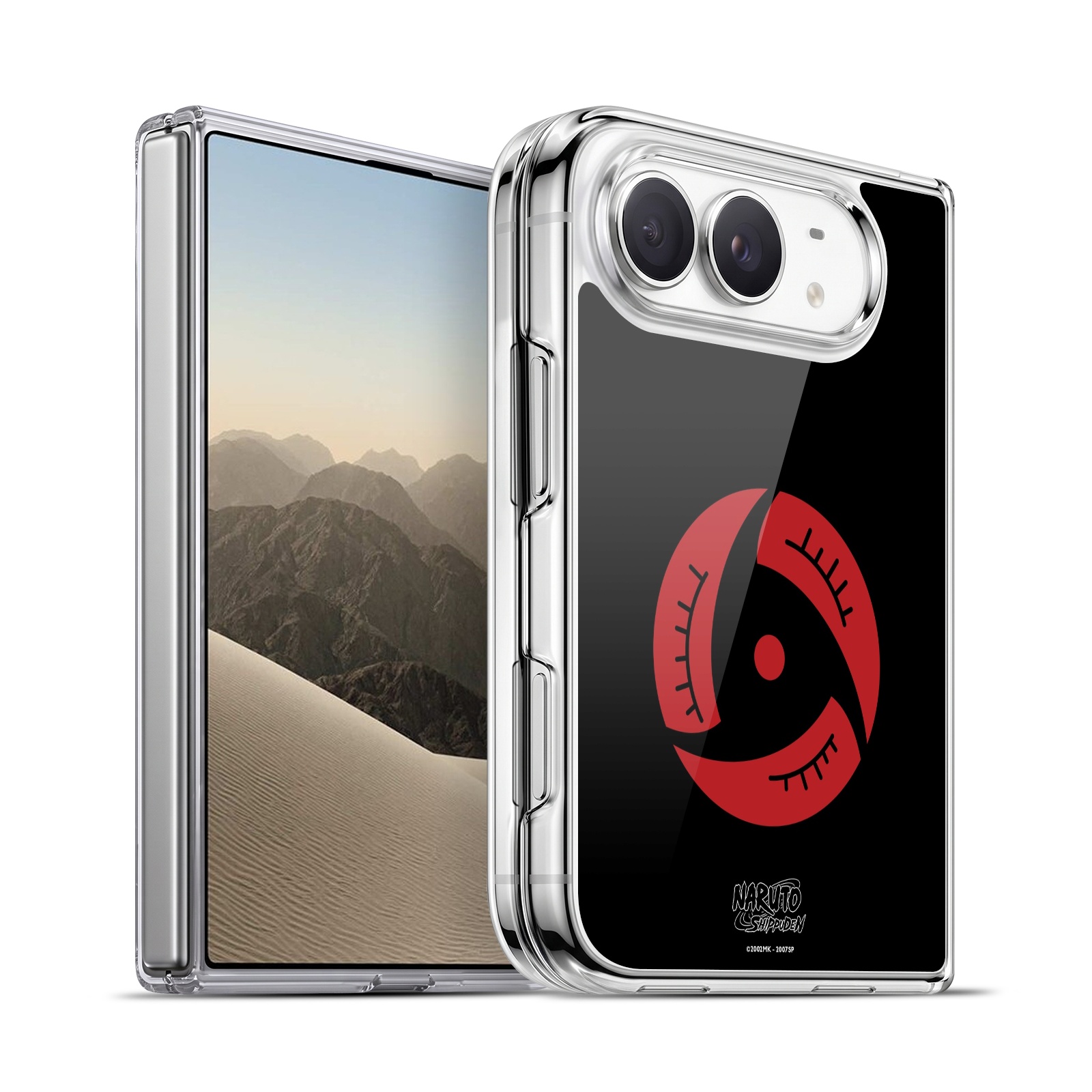 Itachi Mangekyo Sharingan Hybrid MagSafe Case for iPhone Duo