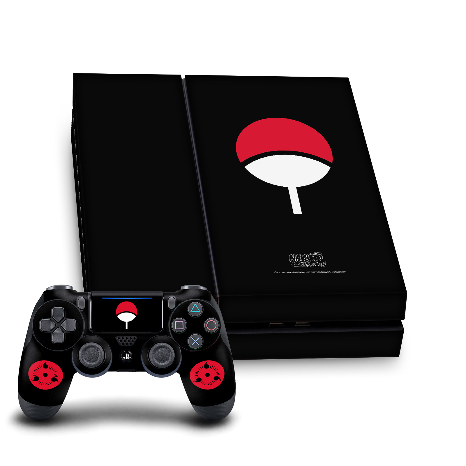 Uchiha Clan Gaming Skin for PS4 Console + DualShock 4