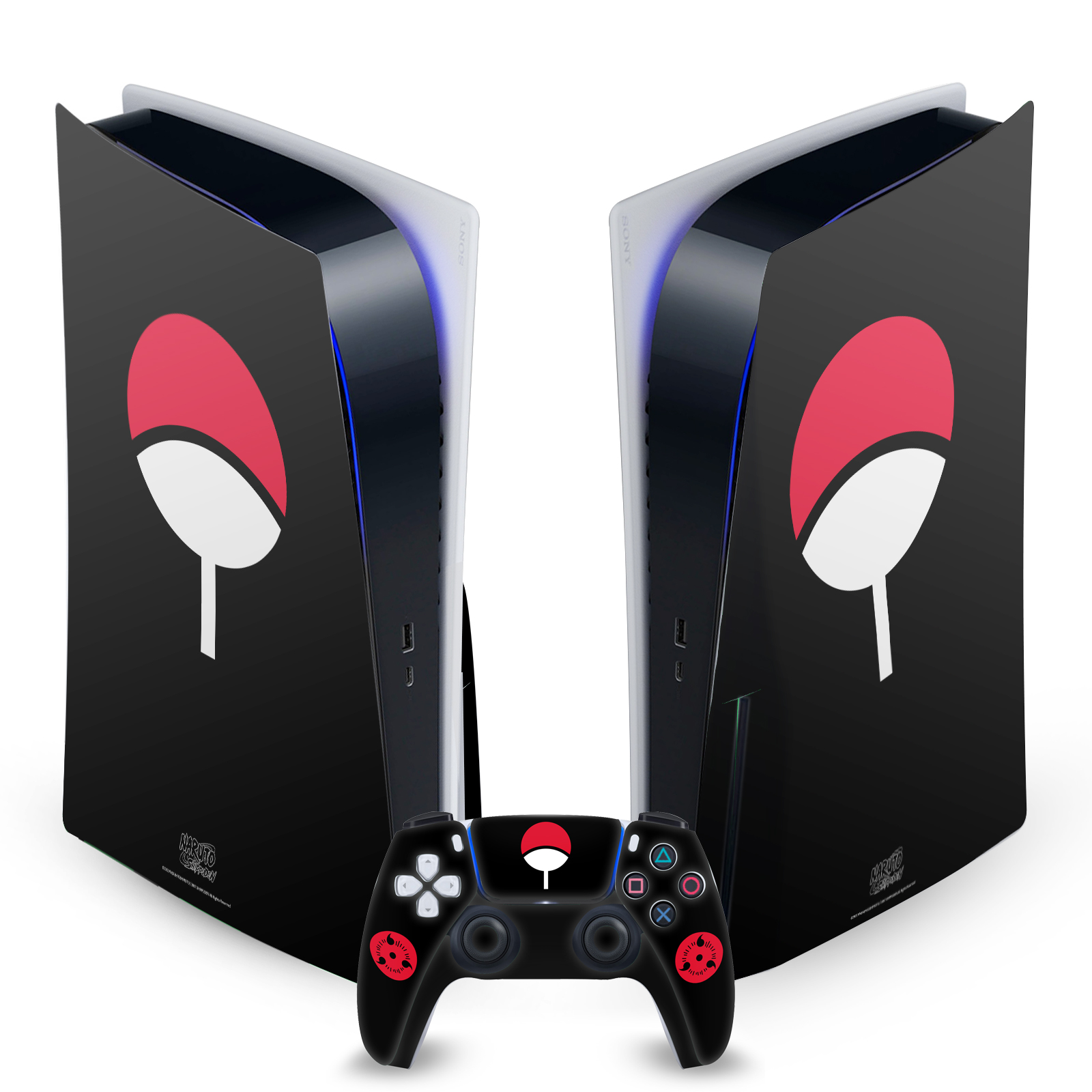 Uchiha Clan Gaming Skin for PS5 Console + Controller (Disc)