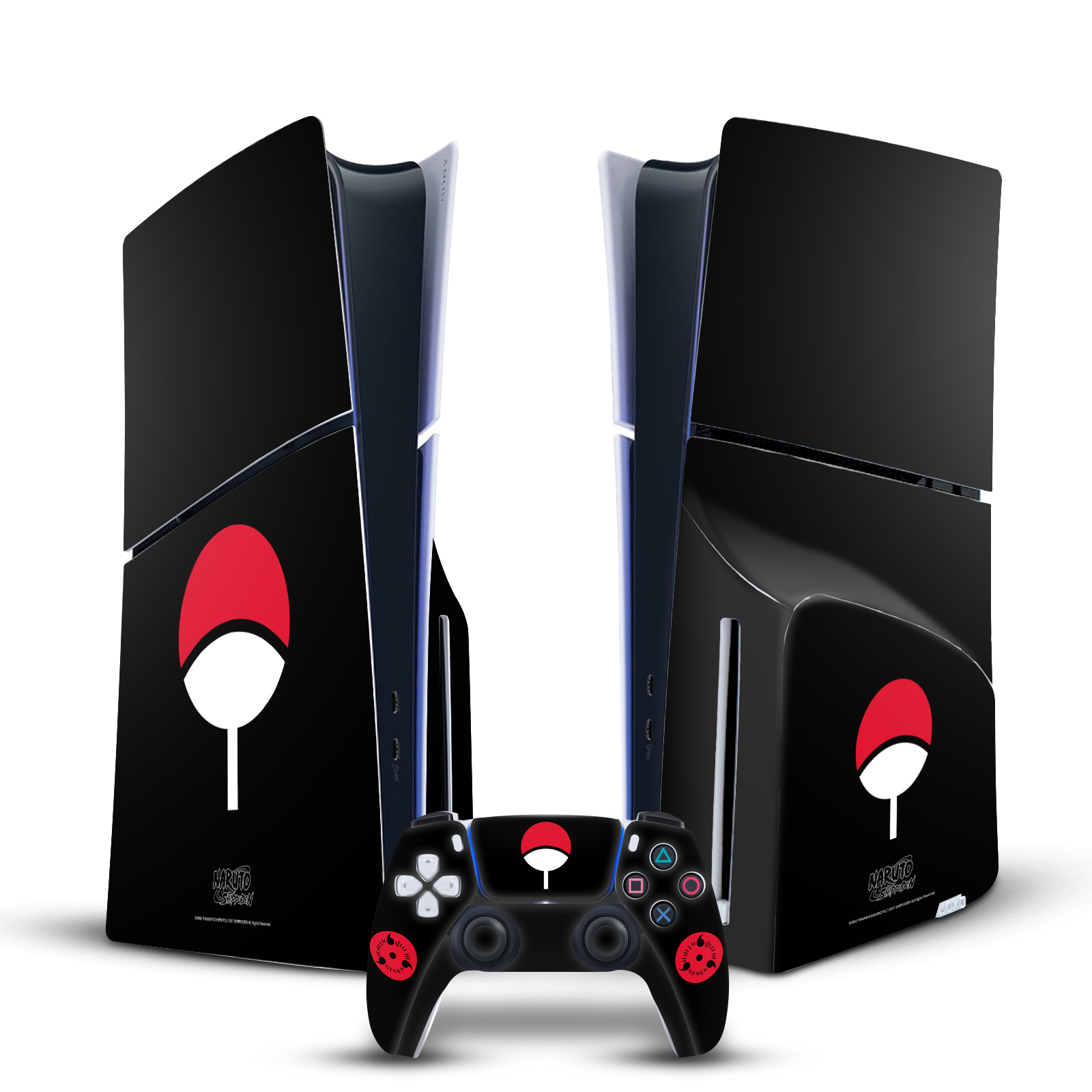 Uchiha Clan Gaming Skin for PS5 Slim Console + Controller (Disc)