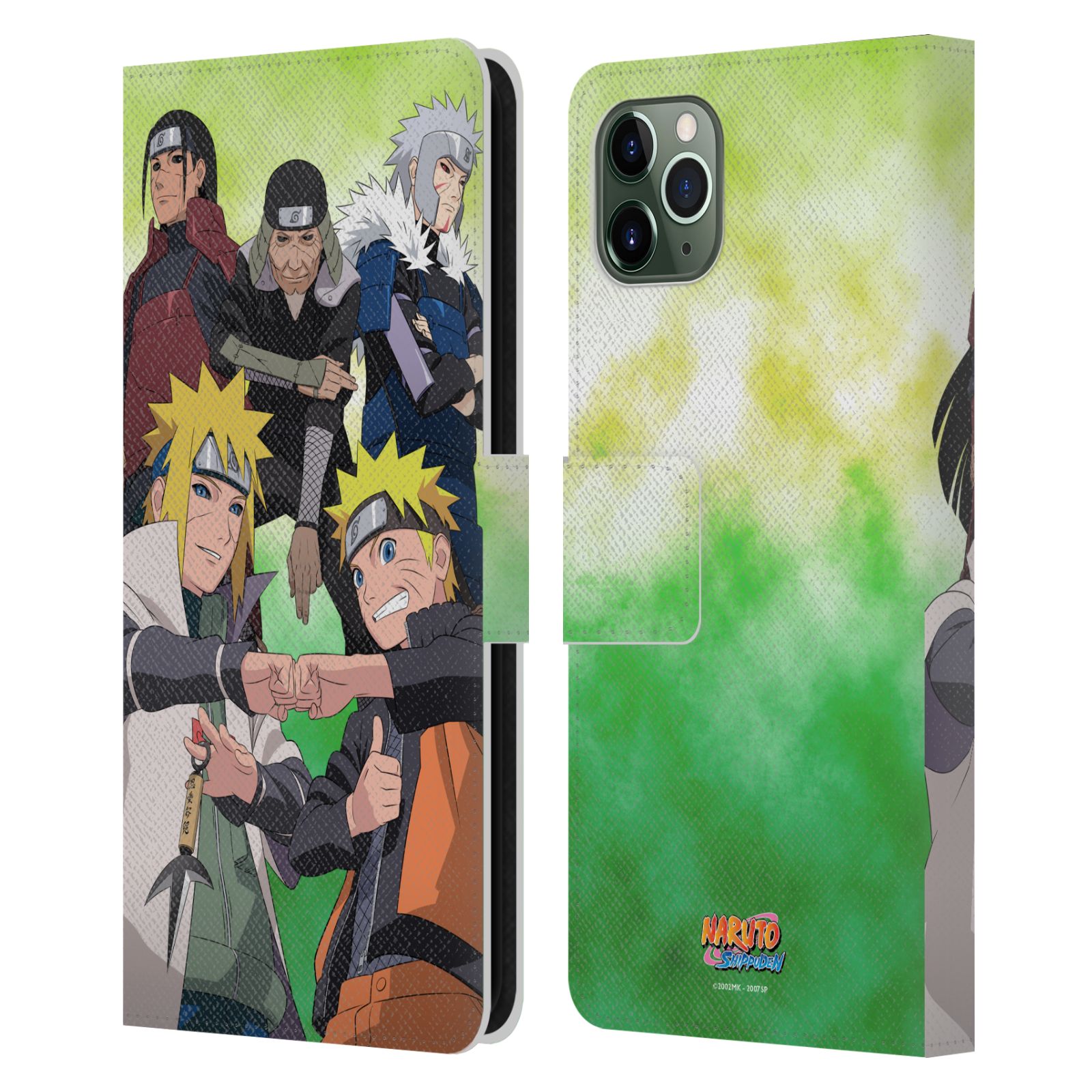 NARUTO SHIPPUDEN KEY ART LEATHER BOOK WALLET CASE COVER FOR APPLE iPHONE PHONES - Picture 8 of 15