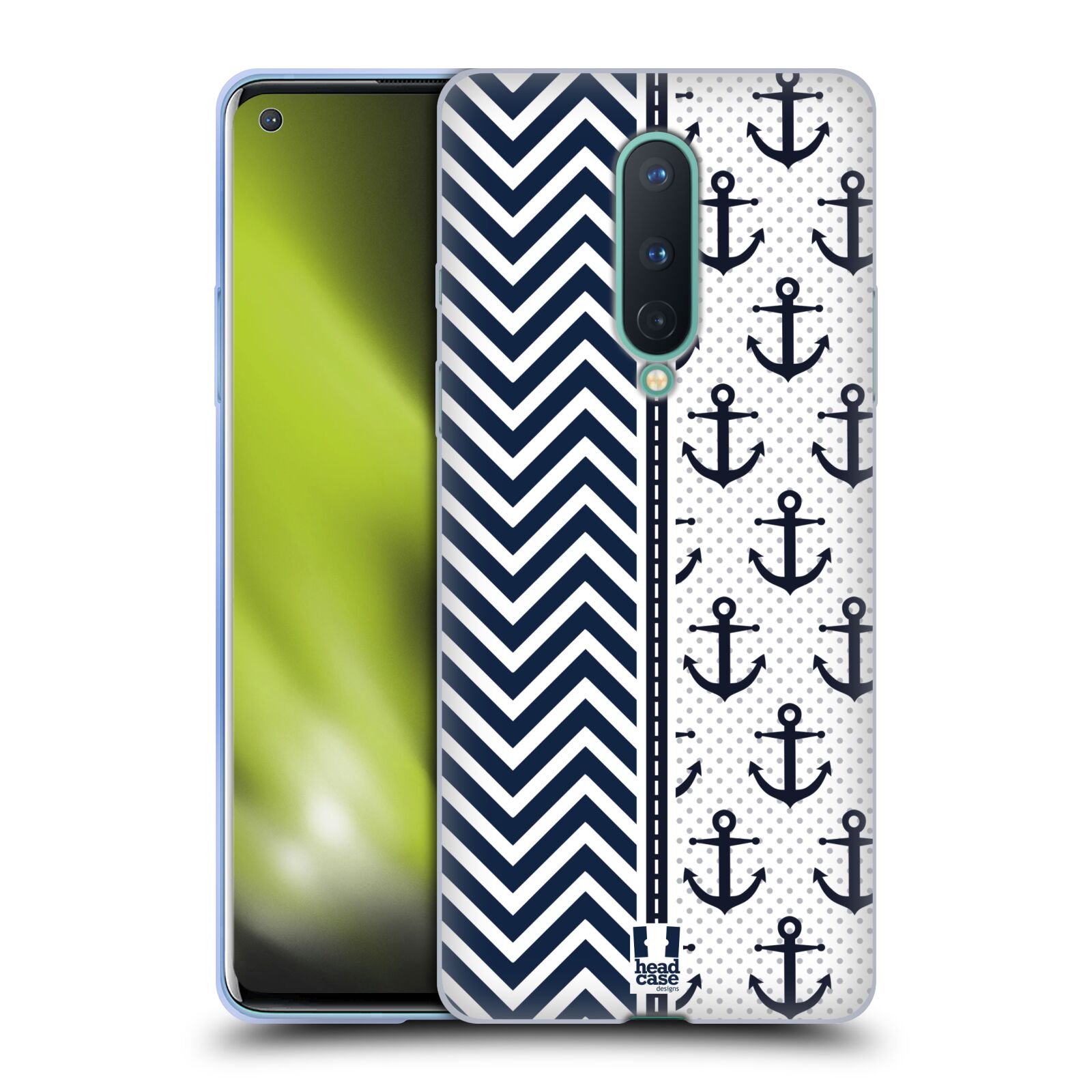 HEAD CASE DESIGNS ZIGZAG NAUTIQUE SOFT GEL HANDYHÜLLE FÜR GOOGLE ONEPLUS HANDYS - Picture 8 of 14