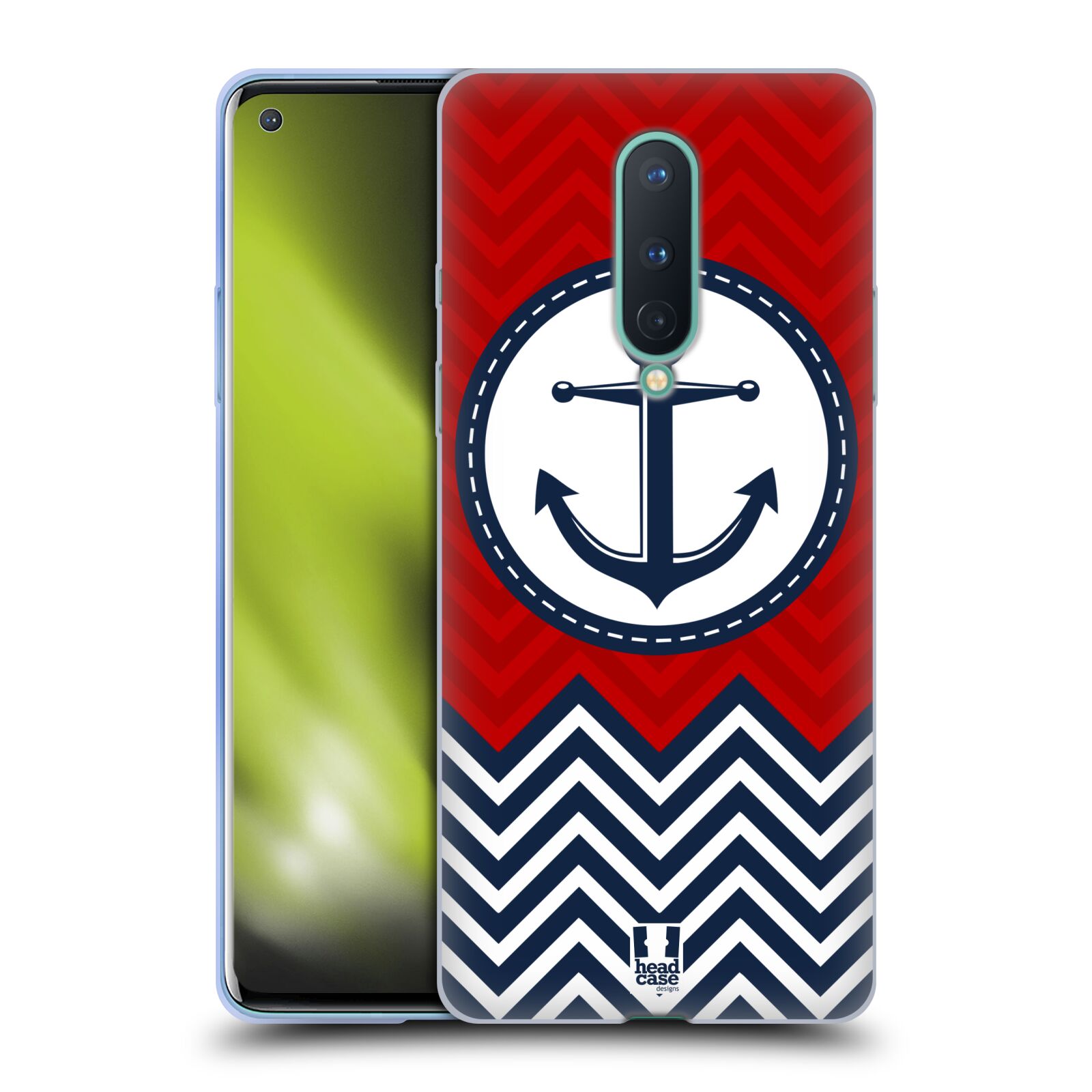 HEAD CASE DESIGNS ZIGZAG NAUTIQUE SOFT GEL HANDYHÜLLE FÜR GOOGLE ONEPLUS HANDYS - Picture 9 of 14