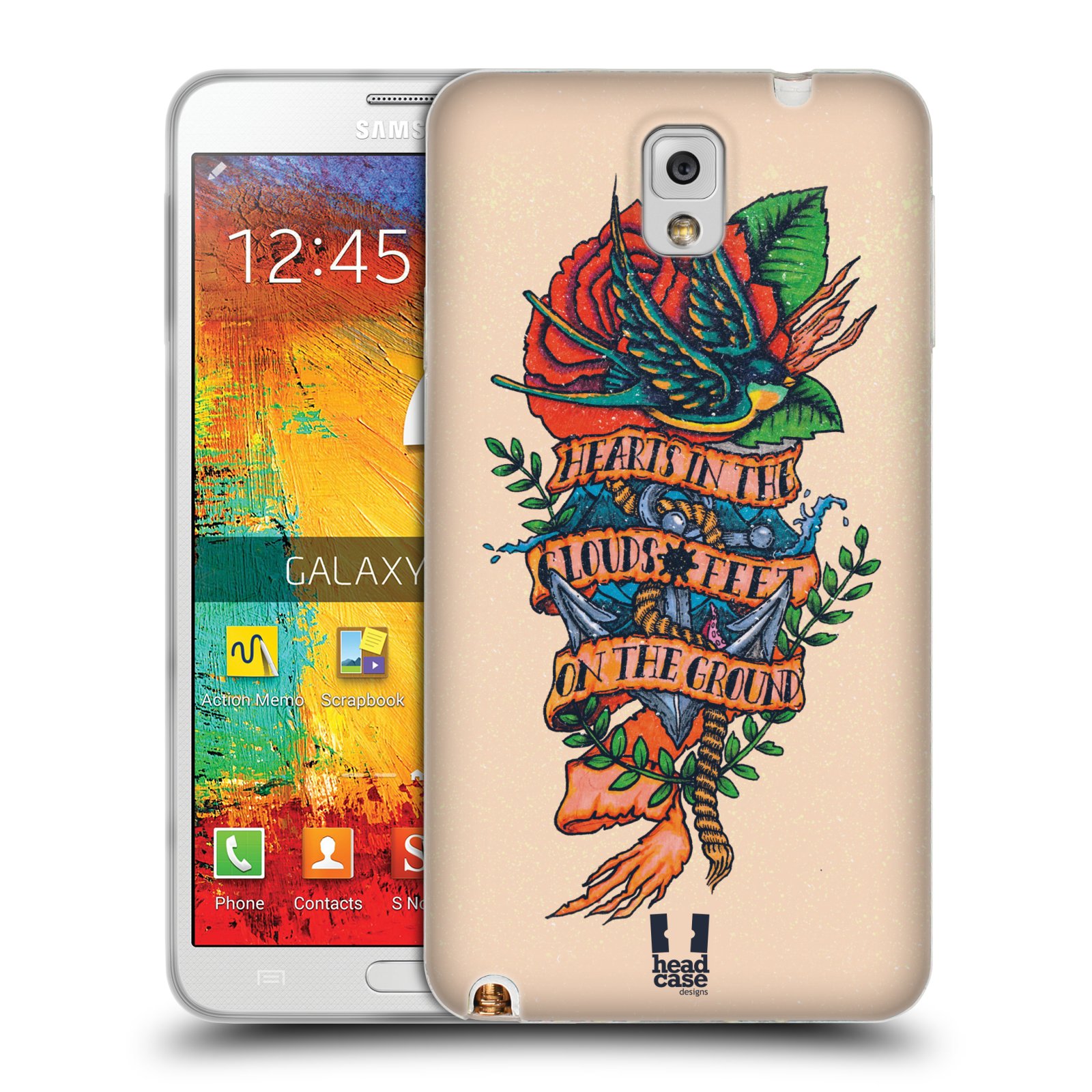 FUNDA HEAD CASE DESIGNS CON DIBUJO DE TATUAJES NÁUTICOS GEL SUAVE PARA TELÉFONOS SAMSUNG 2 - Imagen 11 de 11