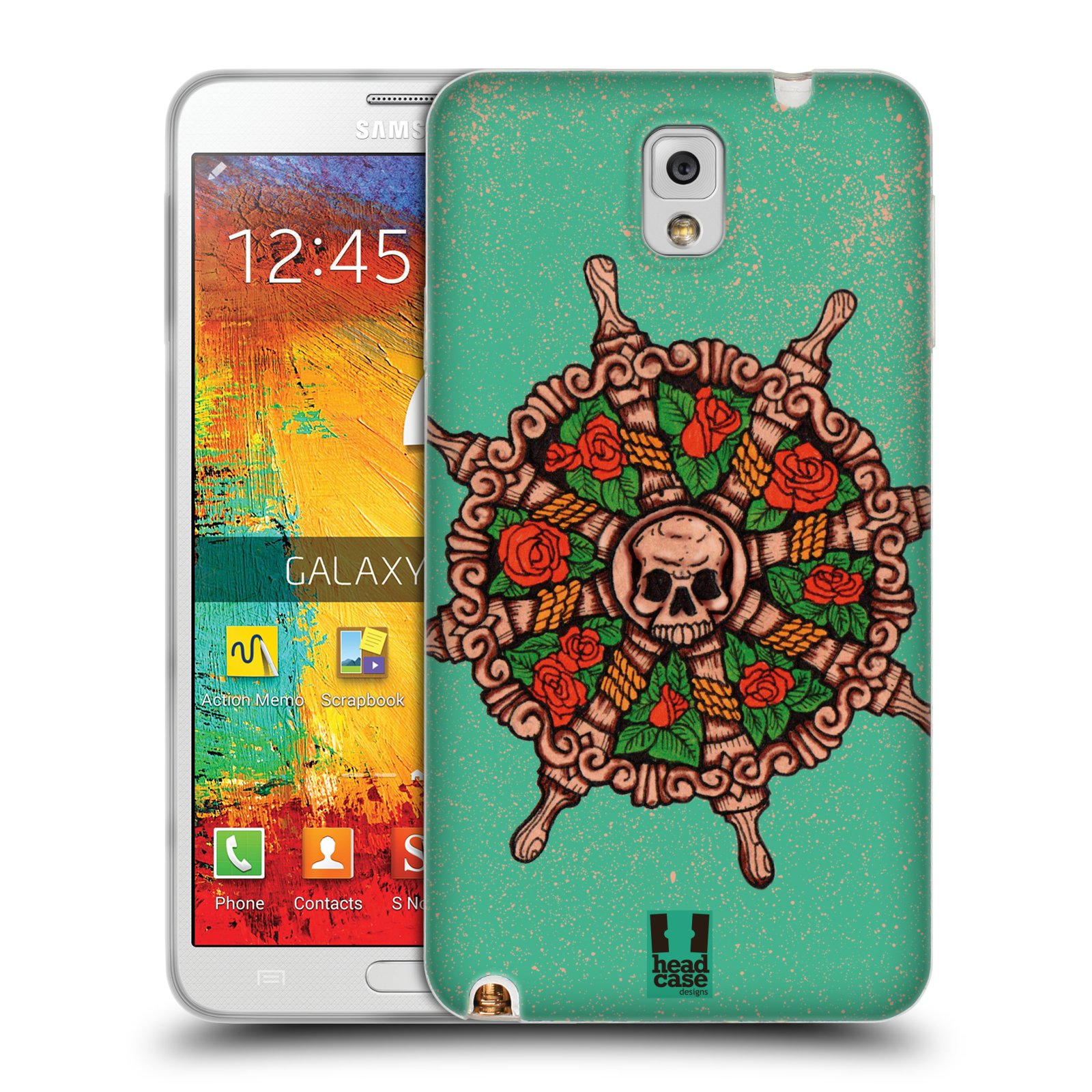 FUNDA HEAD CASE DESIGNS CON DIBUJO DE TATUAJES NÁUTICOS GEL SUAVE PARA TELÉFONOS SAMSUNG 2 - Imagen 10 de 11