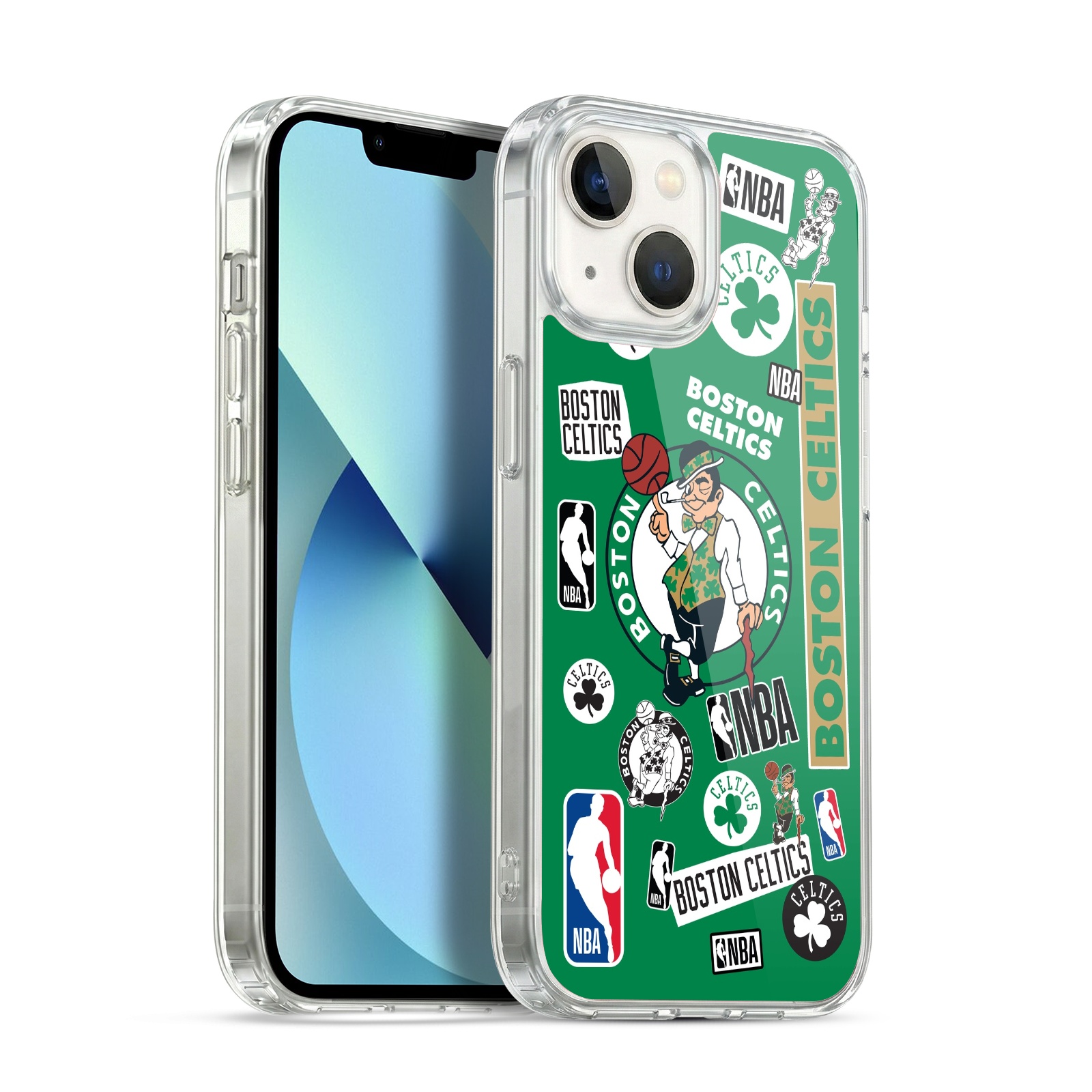 Sticker Collage Hybrid MagSafe Case for iPhone 13