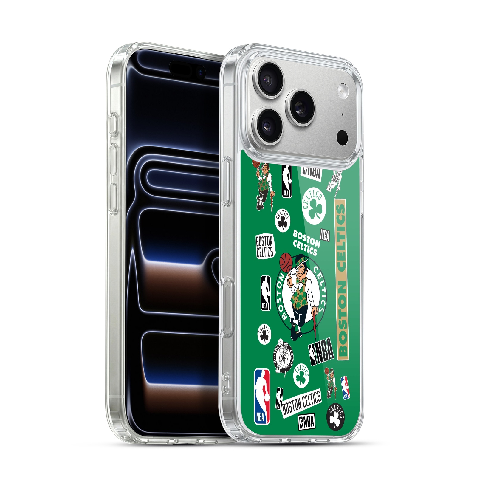 Sticker Collage Hybrid MagSafe Case for iPhone 17 Pro Max