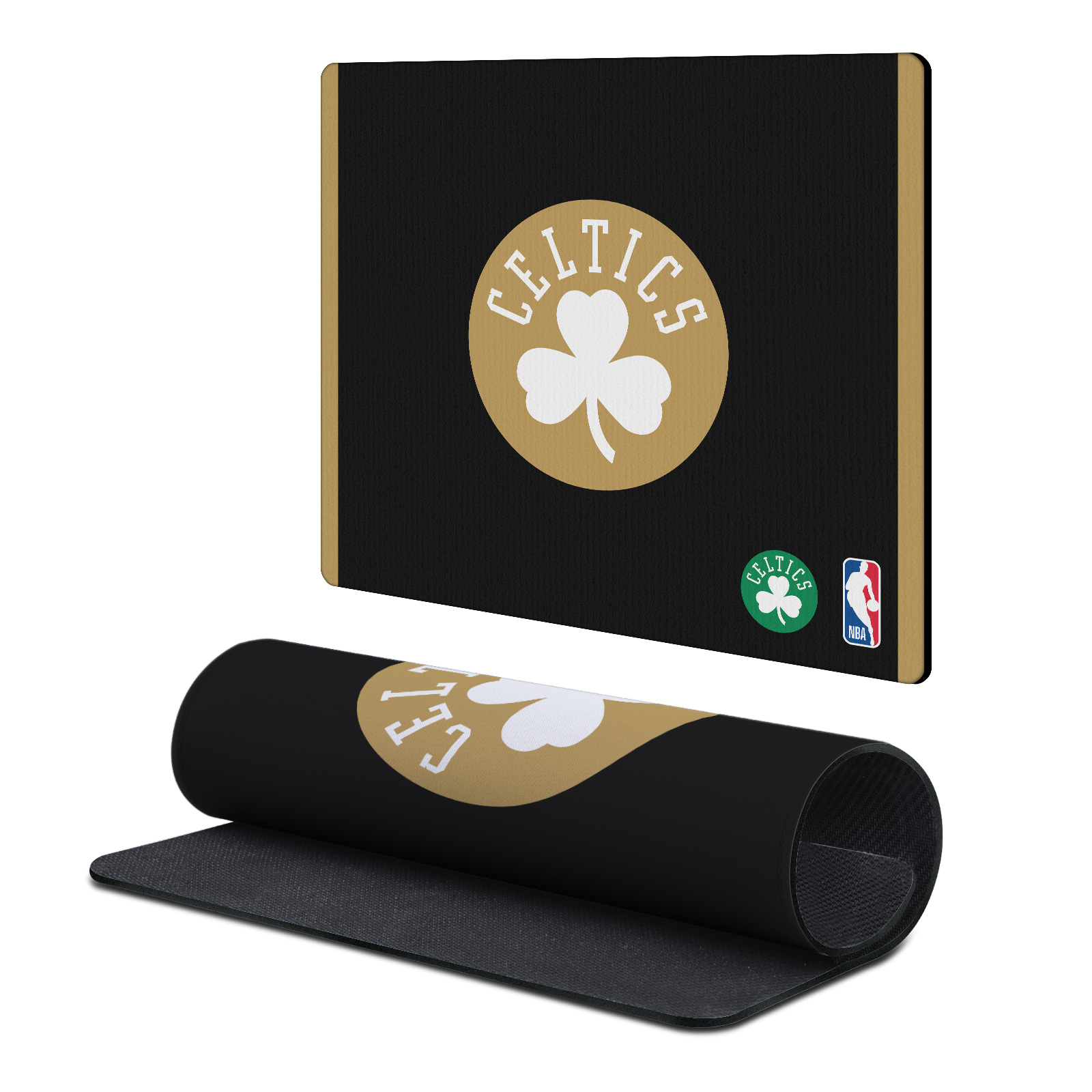 Black Gold Design Mouse Mat for 25 × 30 cm