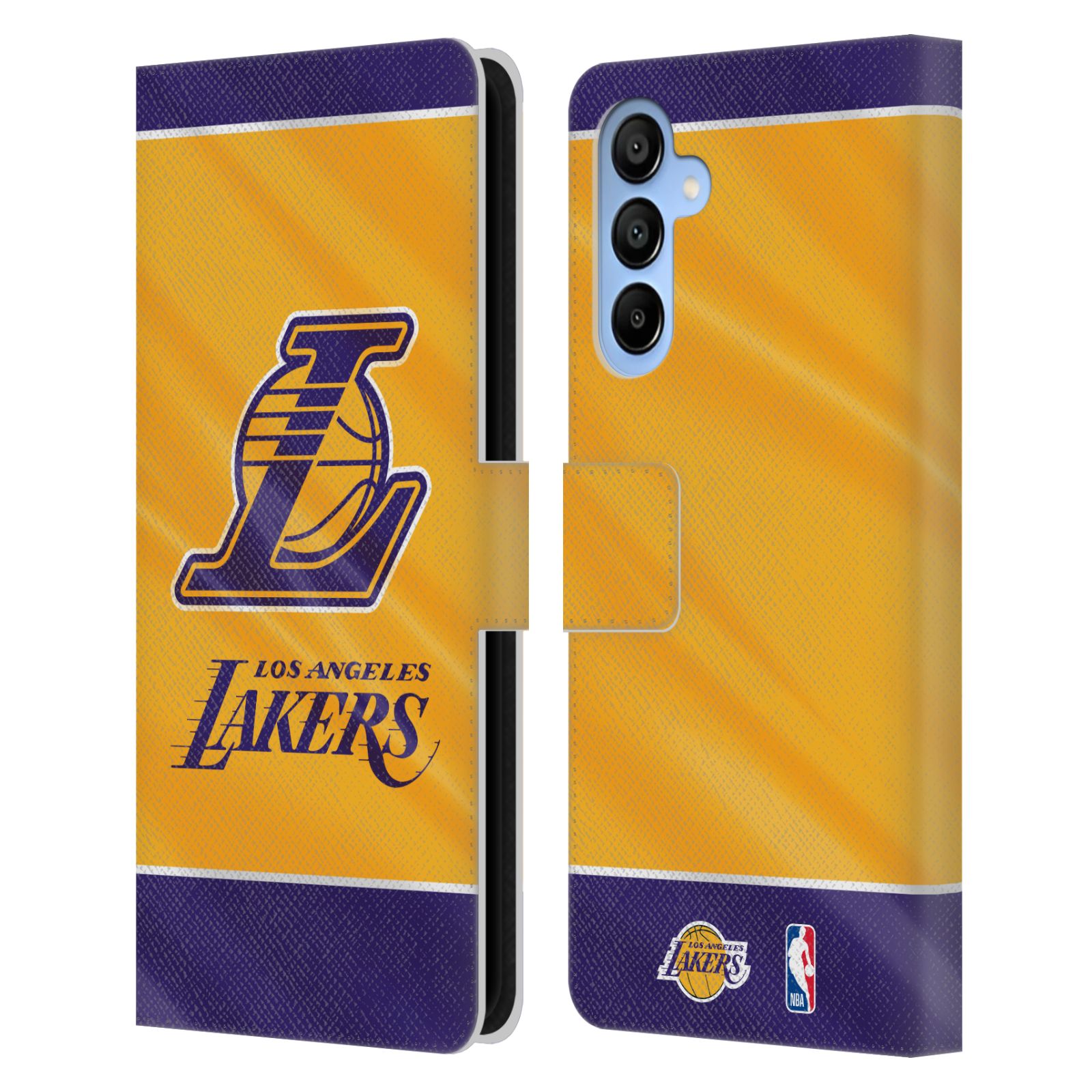 Horizontal Banner Leather Wallet Case for Galaxy A16 5G