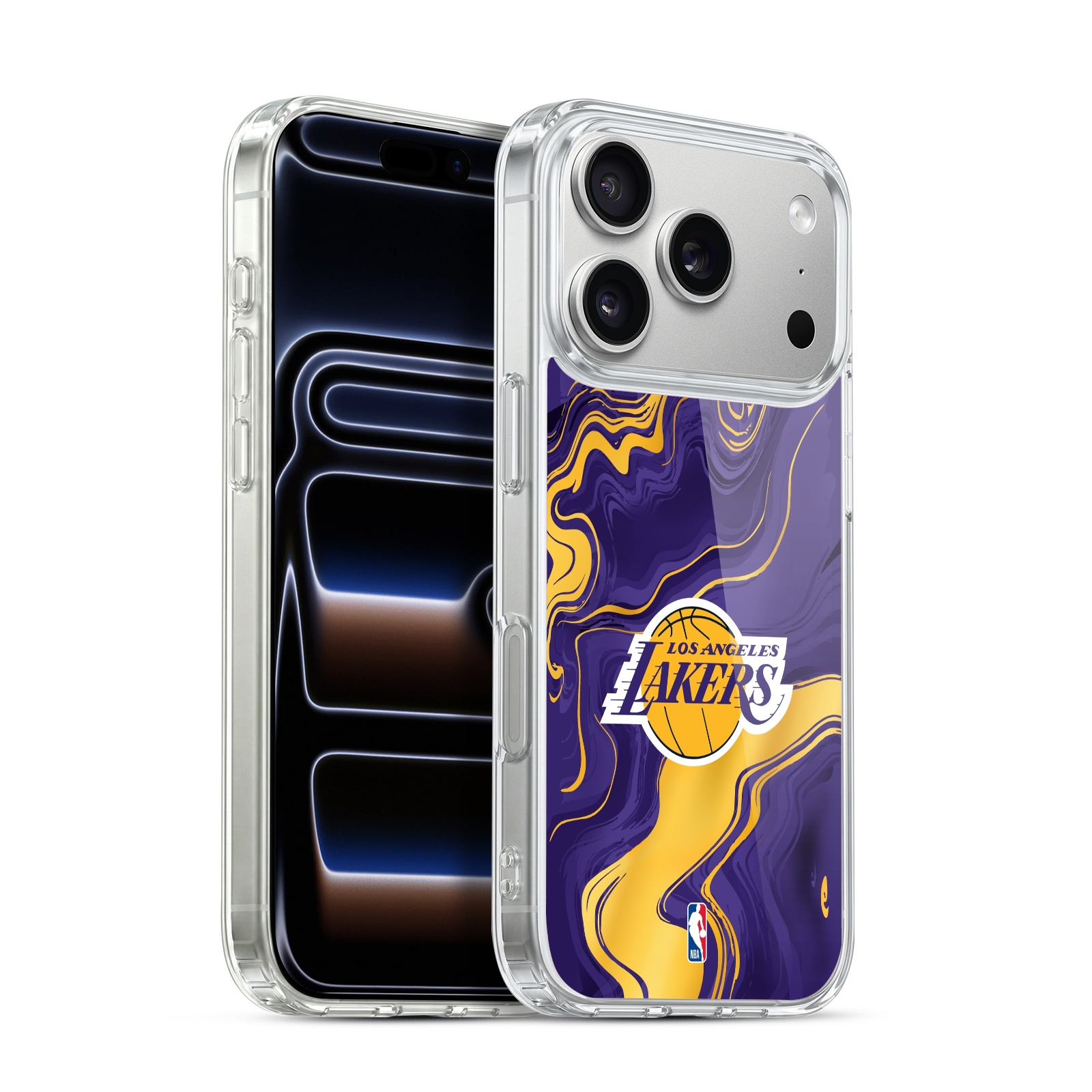Marble Agates Hybrid MagSafe Case for iPhone 17 Pro