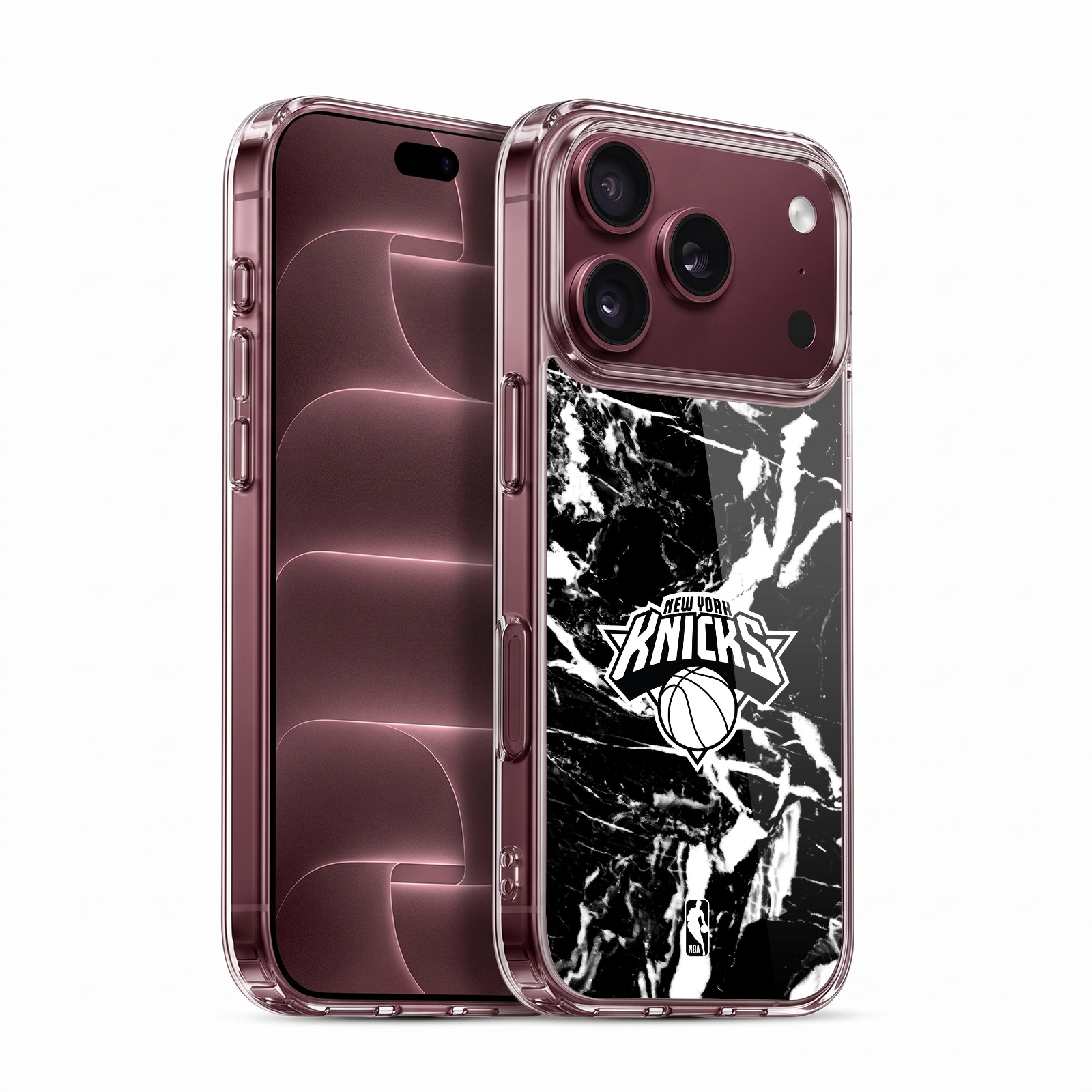 Black Marble Hybrid MagSafe Case for iPhone 18 Pro