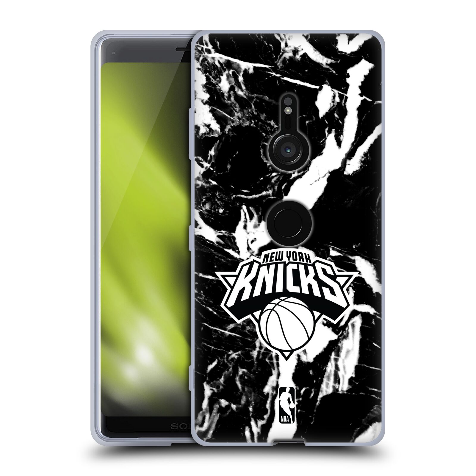 CUSTODIA GEL UFFICIALE NBA NEW YORK KNICKS PER TELEFONI SONY 1 - Foto 8 di 21