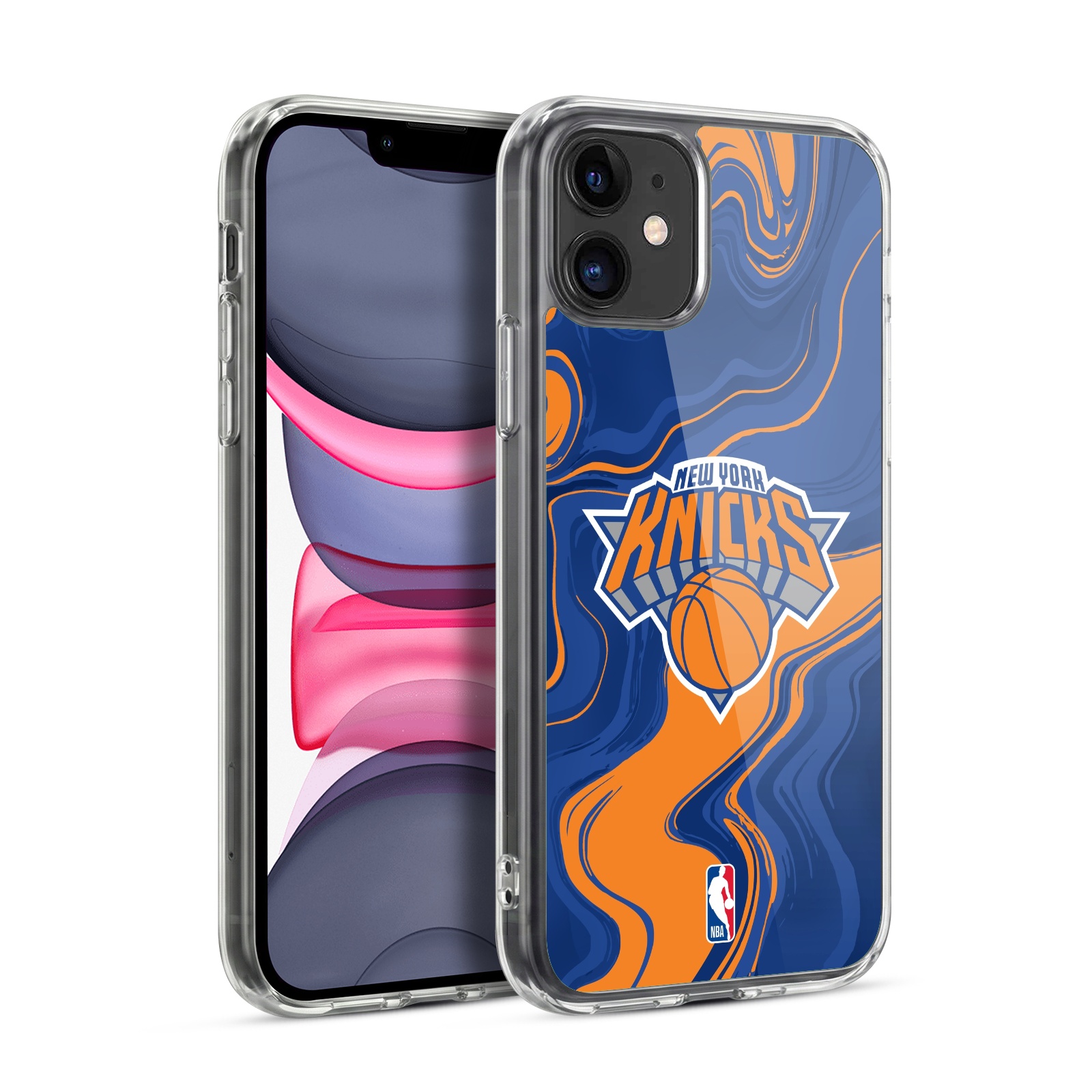 Marble Agates Hybrid MagSafe Case for iPhone 11