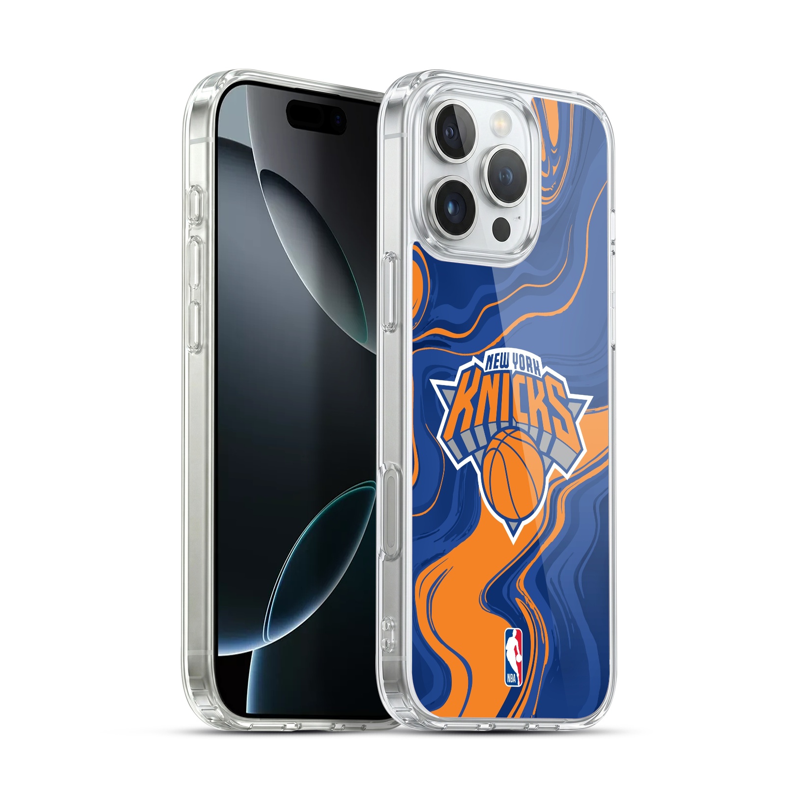 Marble Agates Hybrid MagSafe Case for iPhone 16 Pro Max