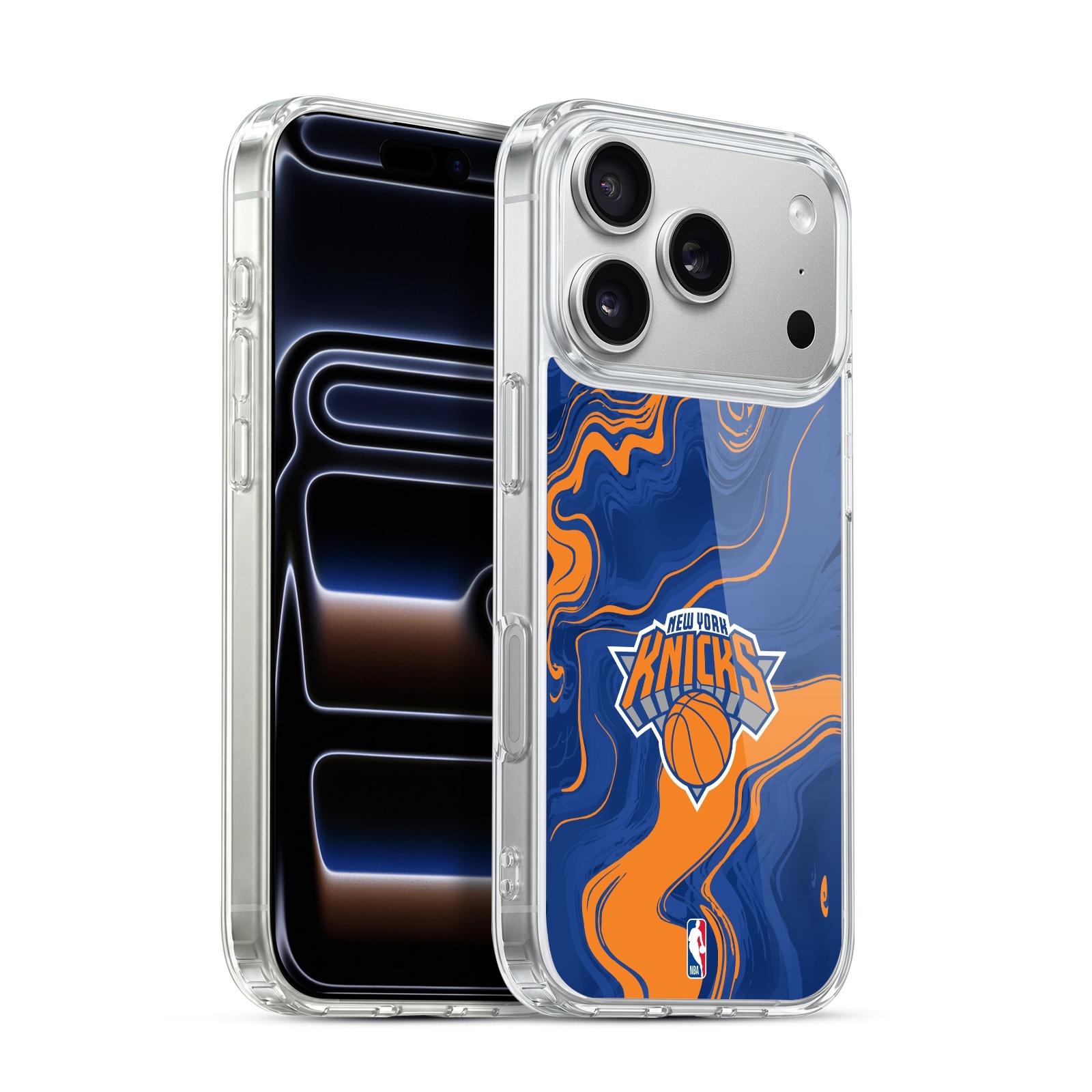 Marble Agates Hybrid MagSafe Case for iPhone 17 Pro